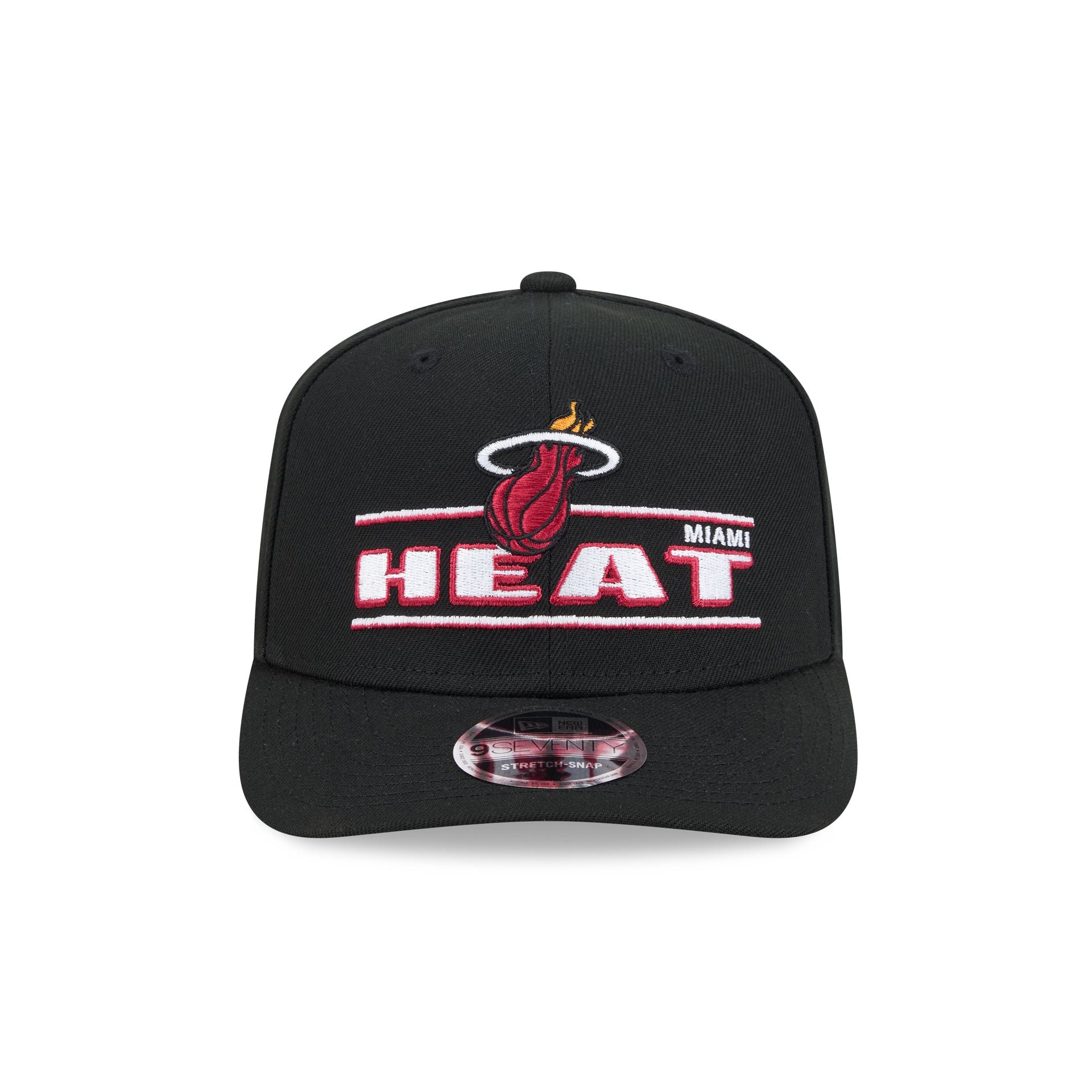 Alternative view of Miami Heat Stated 9Seventy Stretch-Snap Hat