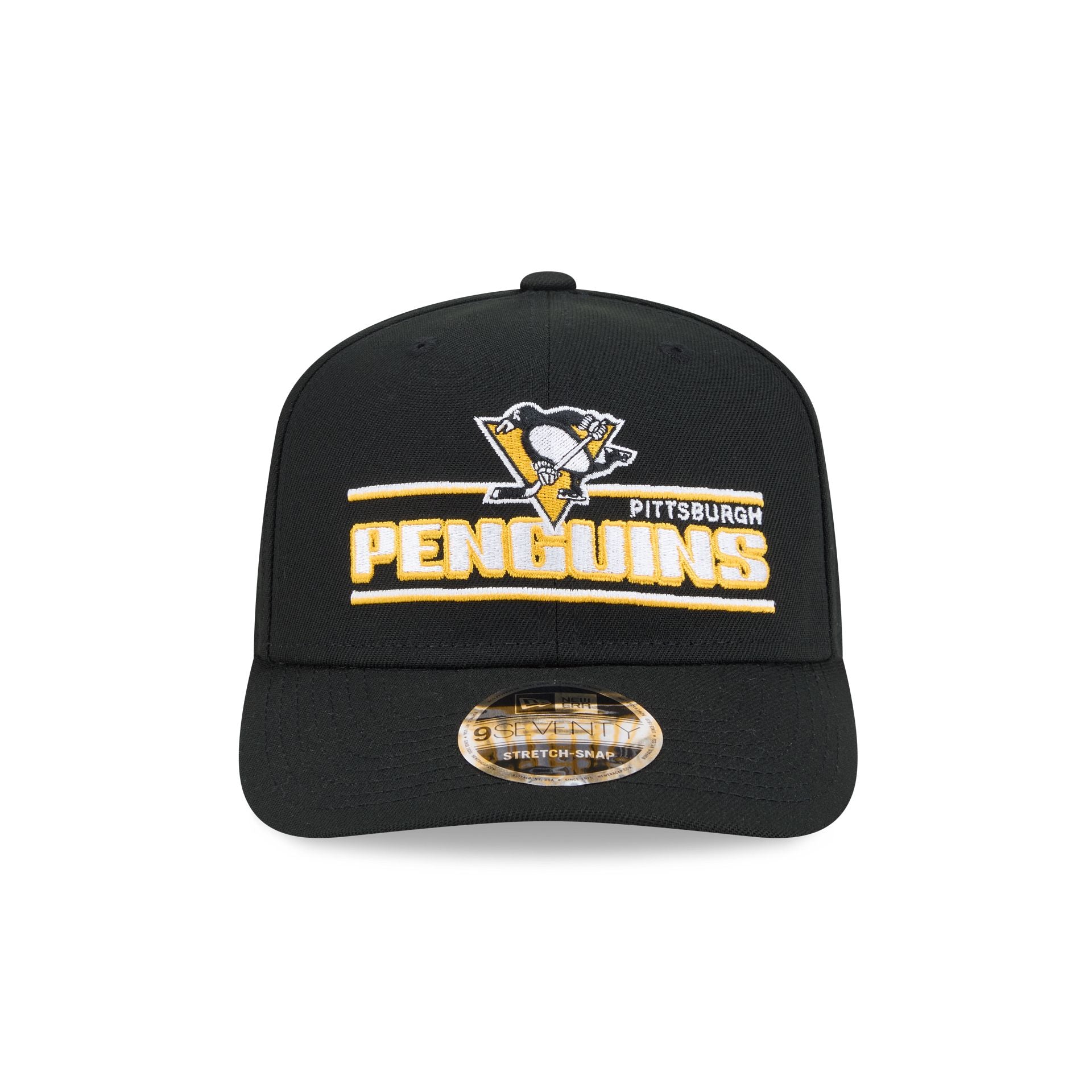 Alternative view of Pittsburgh Penguins Stated 9Seventy Stretch-Snap Hat