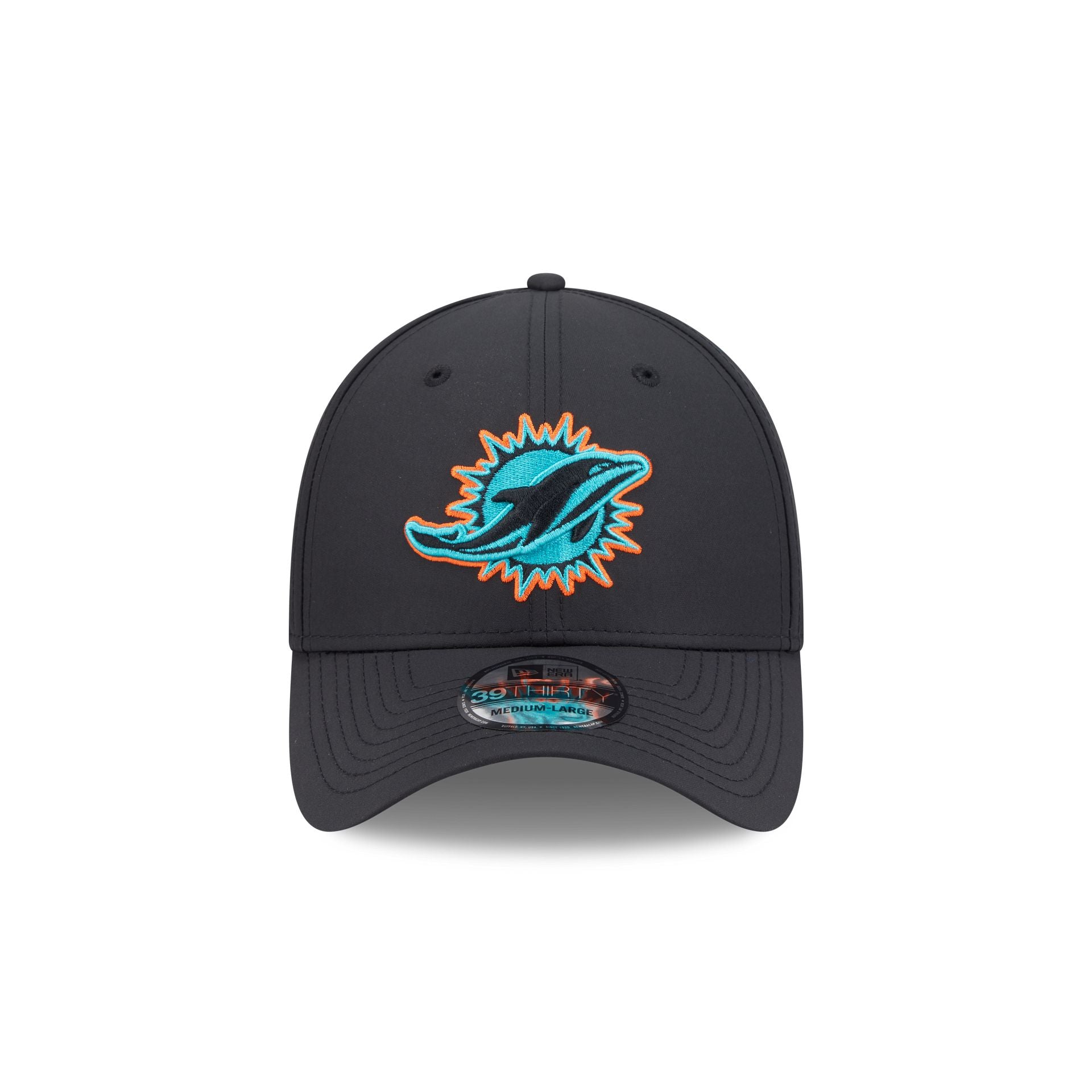 Alternative view of Miami Dolphins Night 39Thirty Stretch Fit Hat