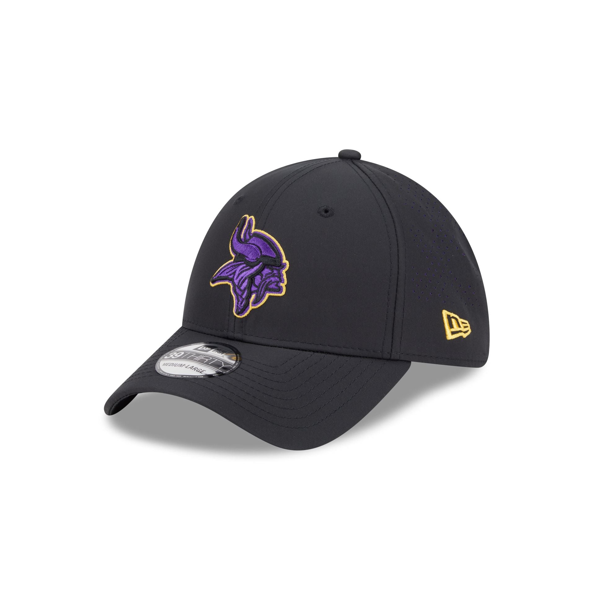 Minnesota Vikings Night 39Thirty Stretch Fit Hat