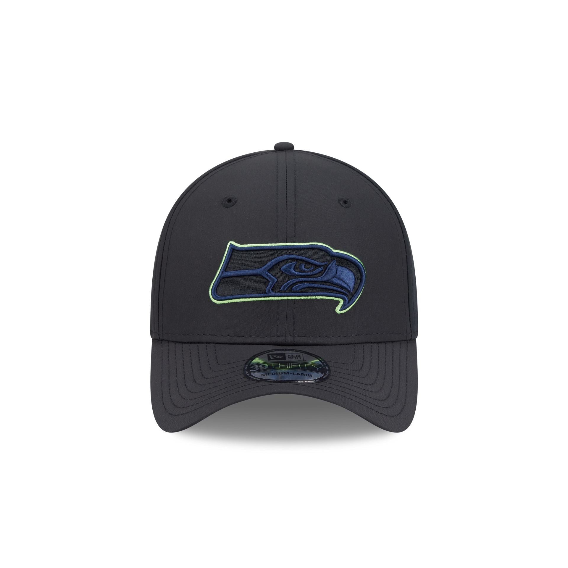 Alternative view of Seattle Seahawks Night 39Thirty Stretch Fit Hat