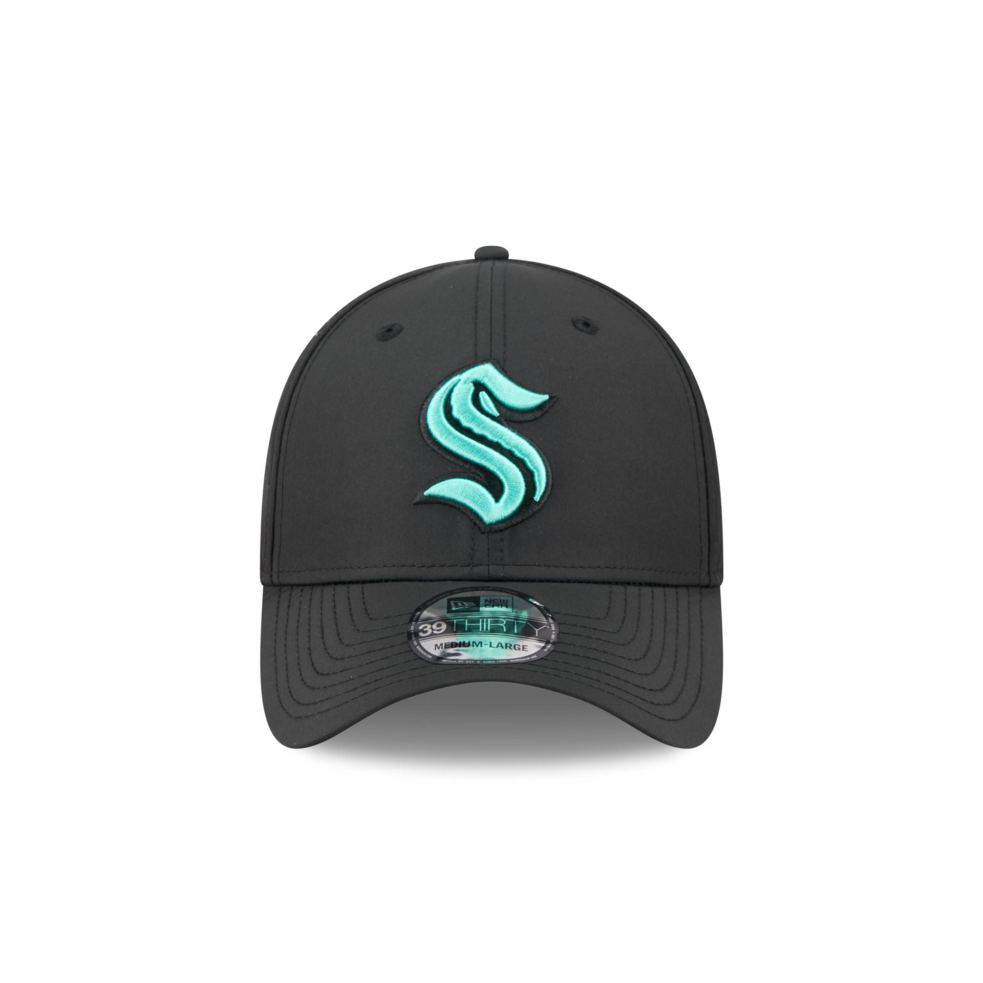 Alternative view of Seattle Kraken Night 39Thirty Stretch Fit Hat