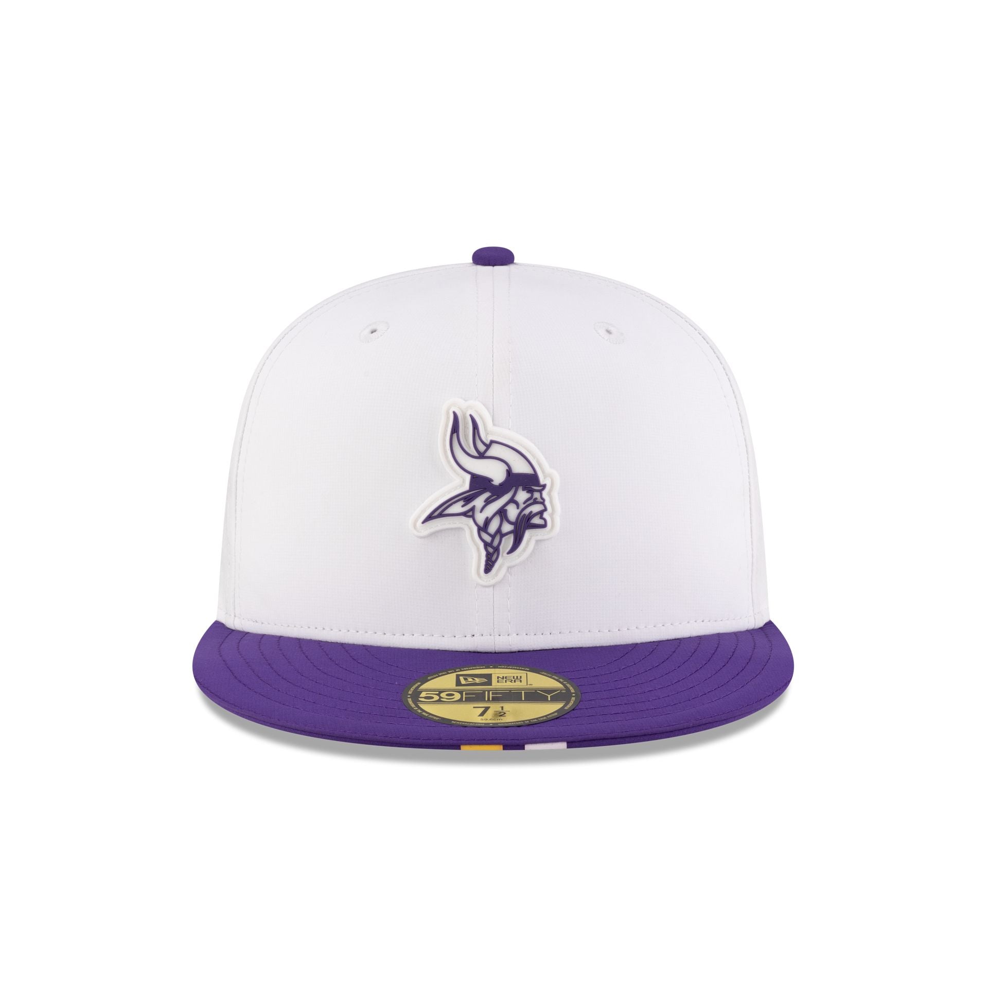 Alternative view of Minnesota Vikings 2025 Training 59Fifty Fitted Hat