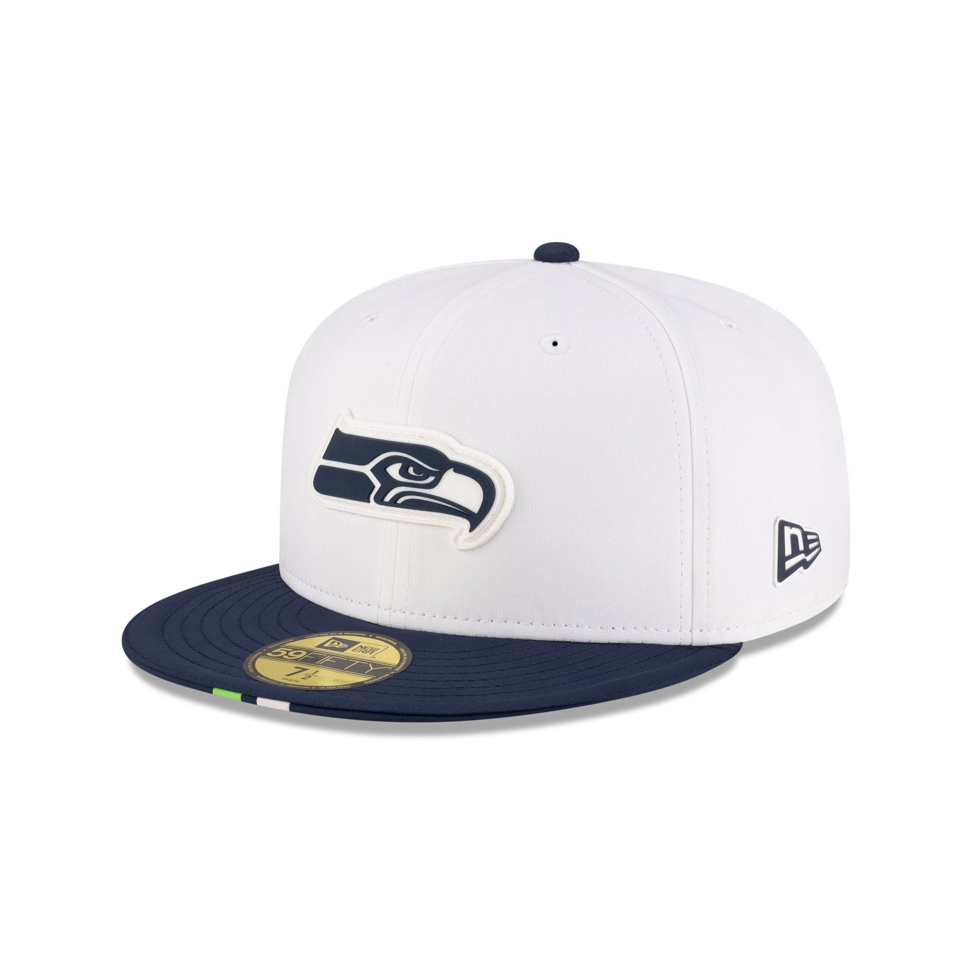 Seattle Seahawks 2025 Training 59Fifty Fitted Hat