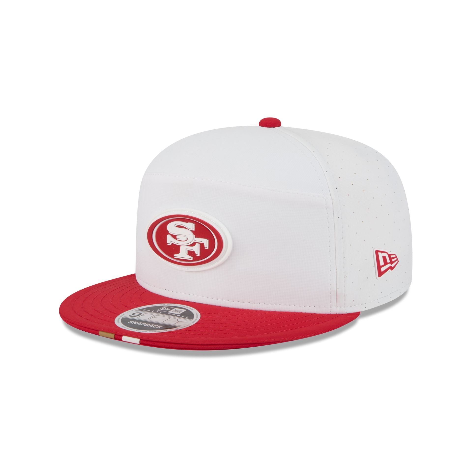 San Francisco 49Ers 2025 Training Split Panel 9Fifty Snapback Hat