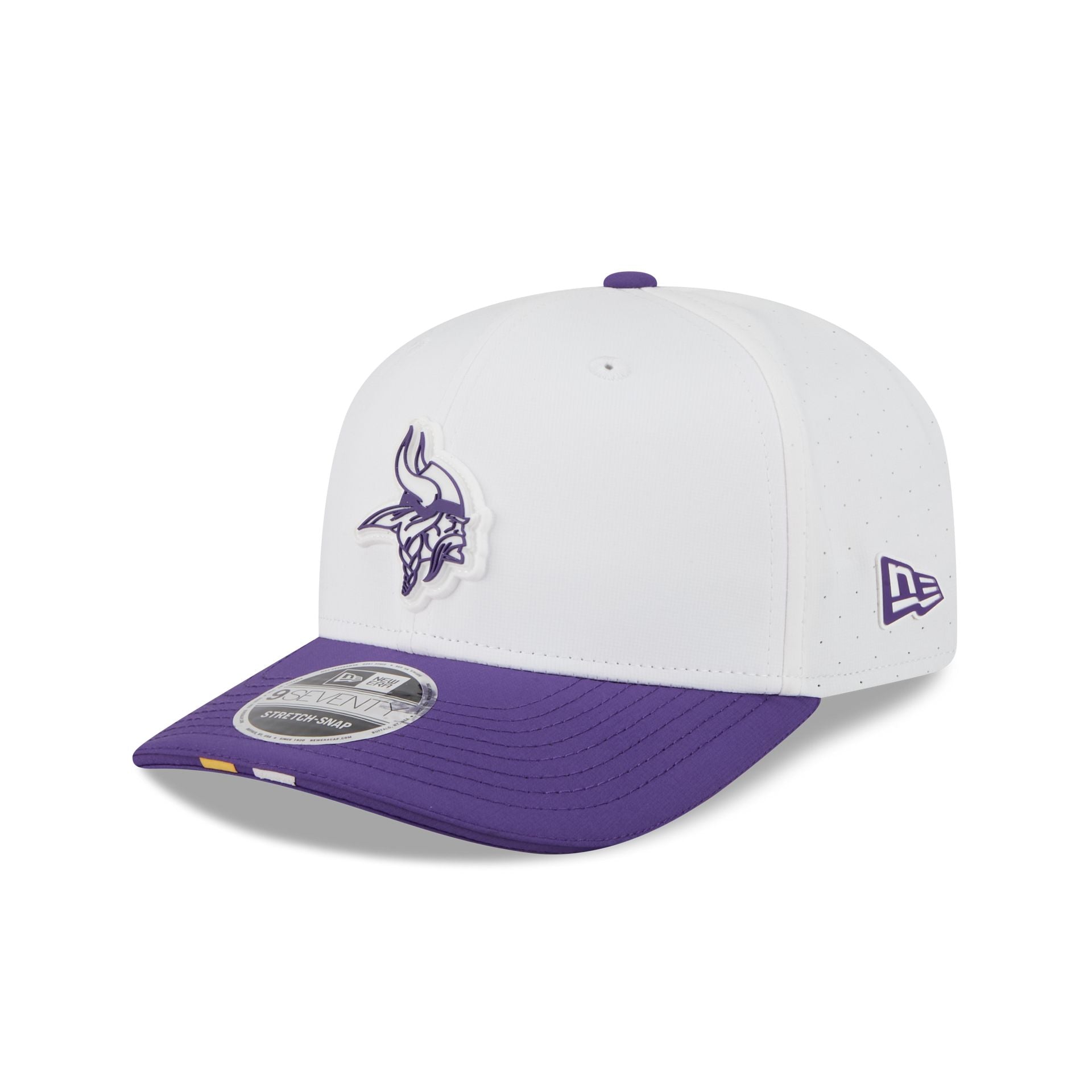 Minnesota Vikings 2025 Training 9Seventy Stretch-Snap Hat