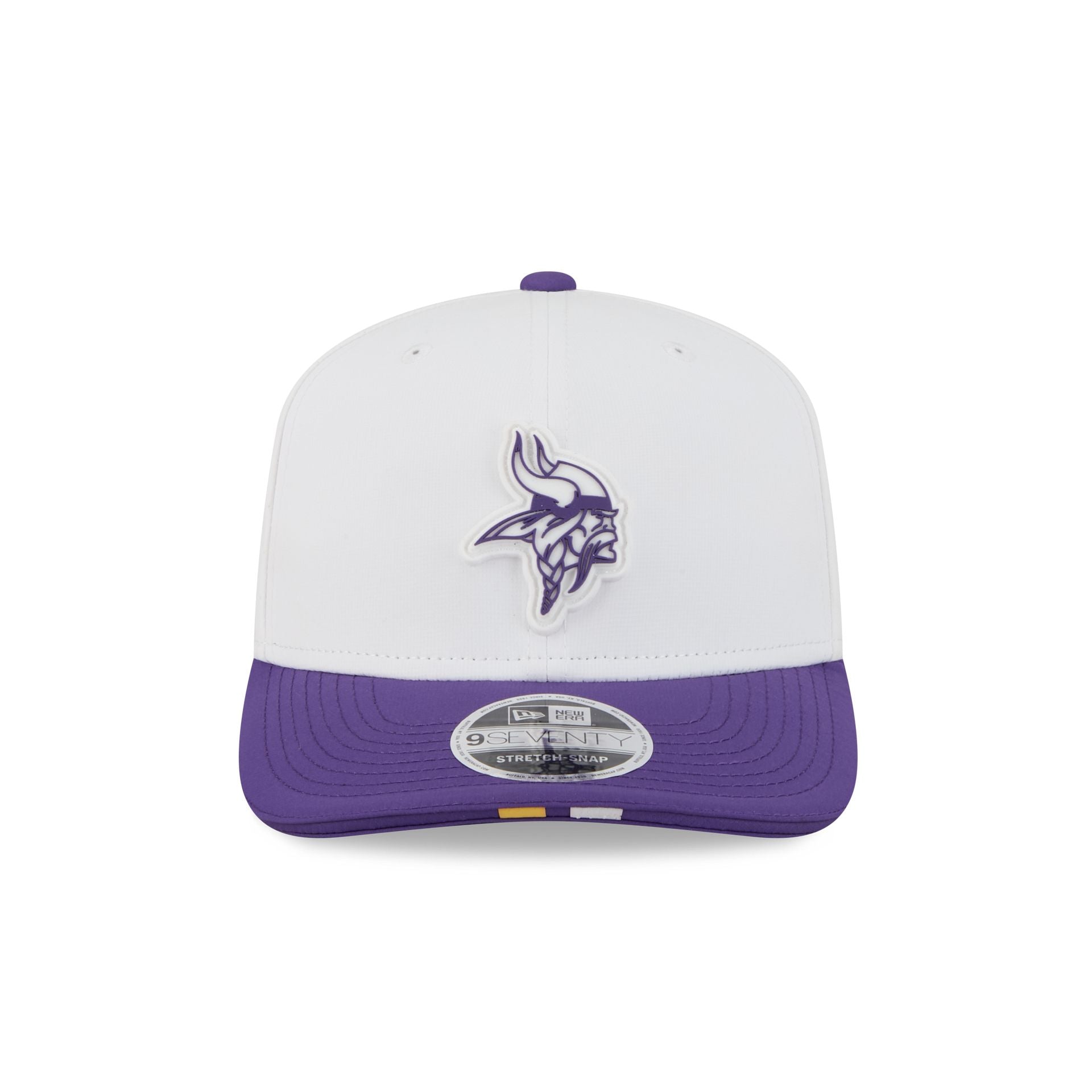 Alternative view of Minnesota Vikings 2025 Training 9Seventy Stretch-Snap Hat