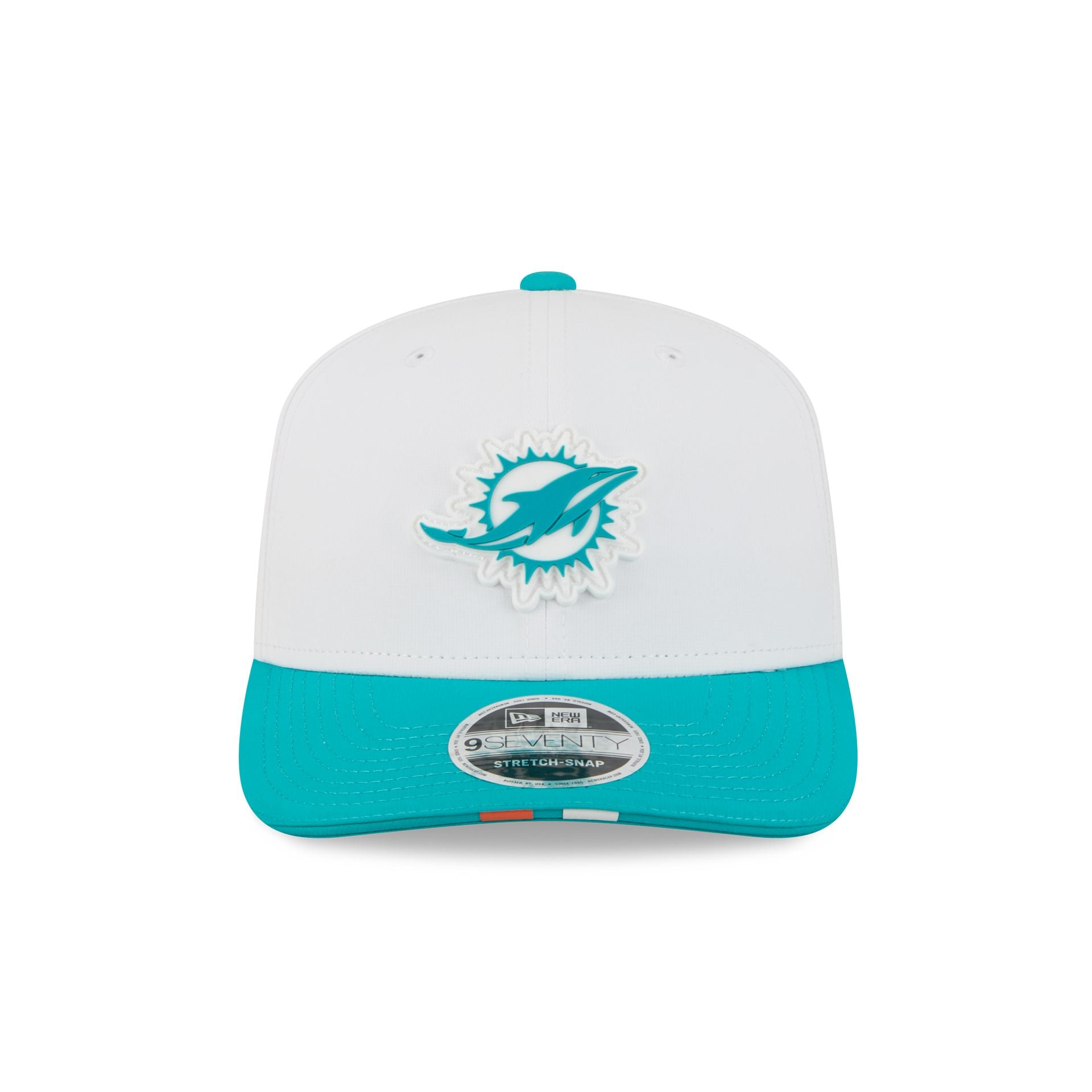 Alternative view of Miami Dolphins 2025 Training 9Seventy Stretch-Snap Hat