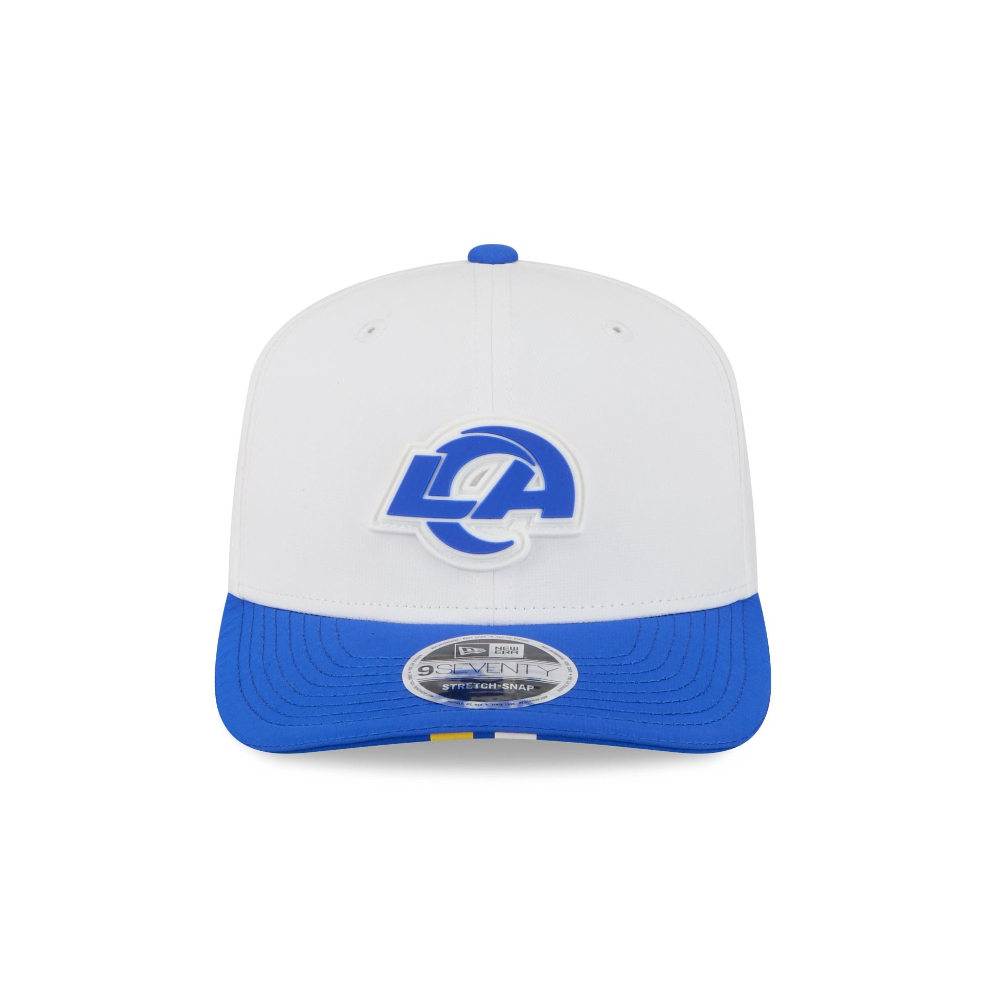 Alternative view of Los Angeles Rams 2025 Training 9Seventy Stretch-Snap Hat