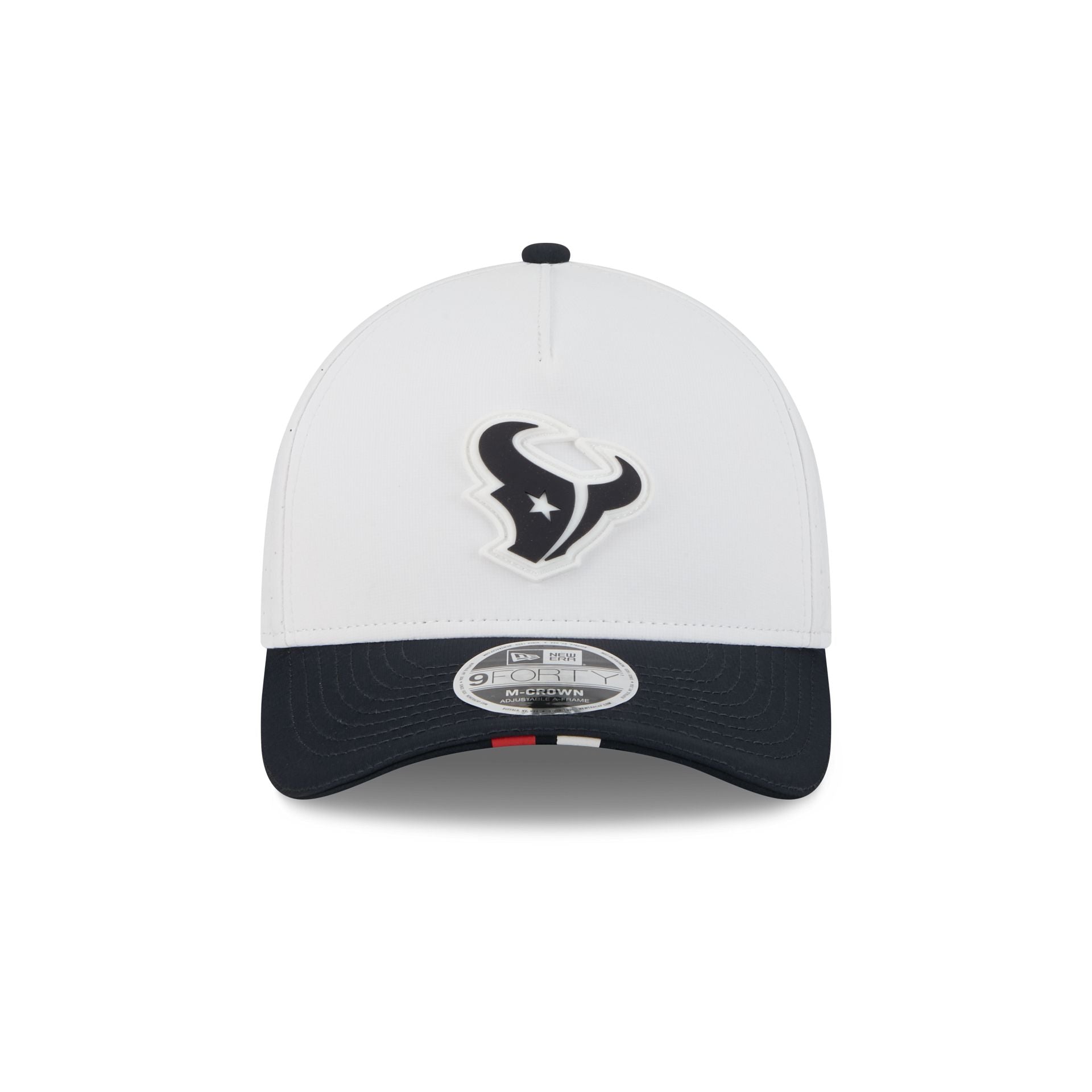 Alternative view of Houston Texans 2025 Training 9Forty M-Crown A-Frame Snapback Hat