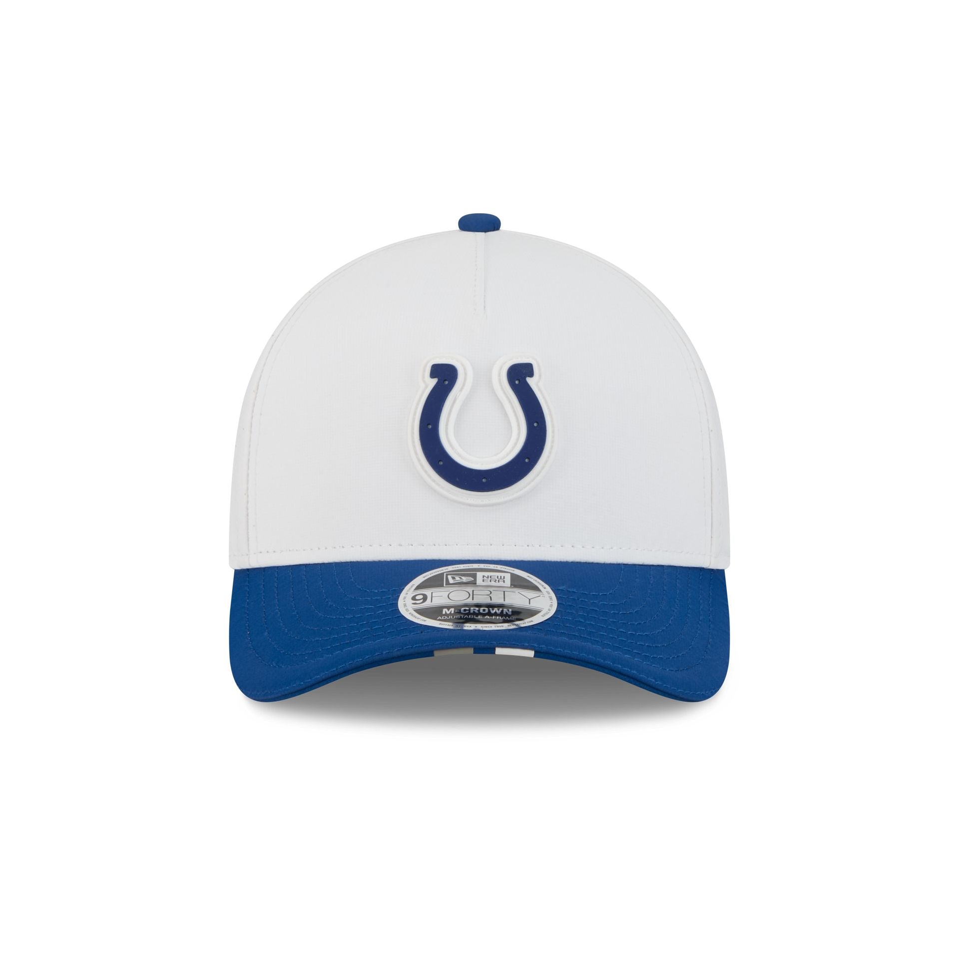 Alternative view of Indianapolis Colts 2025 Training 9Forty M-Crown A-Frame Snapback Hat