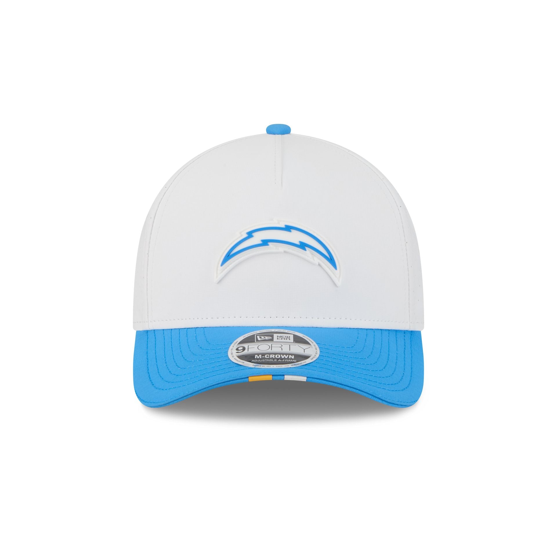 Alternative view of Los Angeles Chargers 2025 Training 9Forty M-Crown A-Frame Snapback Hat