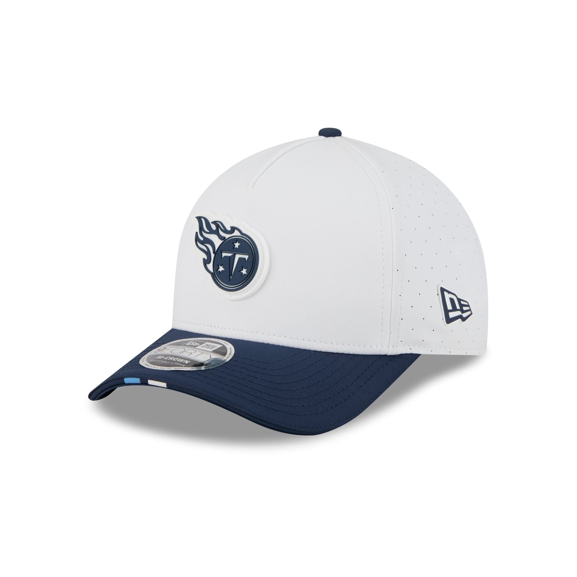 Tennessee Titans 2025 Training 9Forty M-Crown A-Frame Snapback Hat