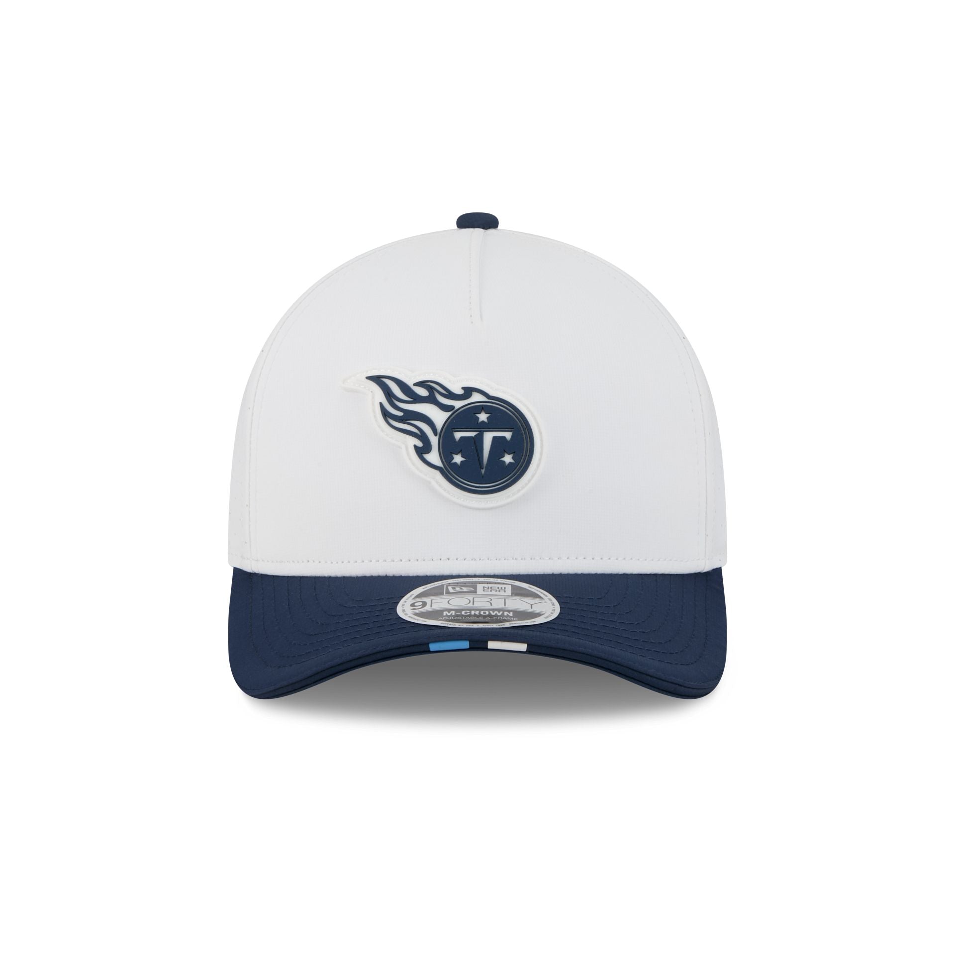 Alternative view of Tennessee Titans 2025 Training 9Forty M-Crown A-Frame Snapback Hat