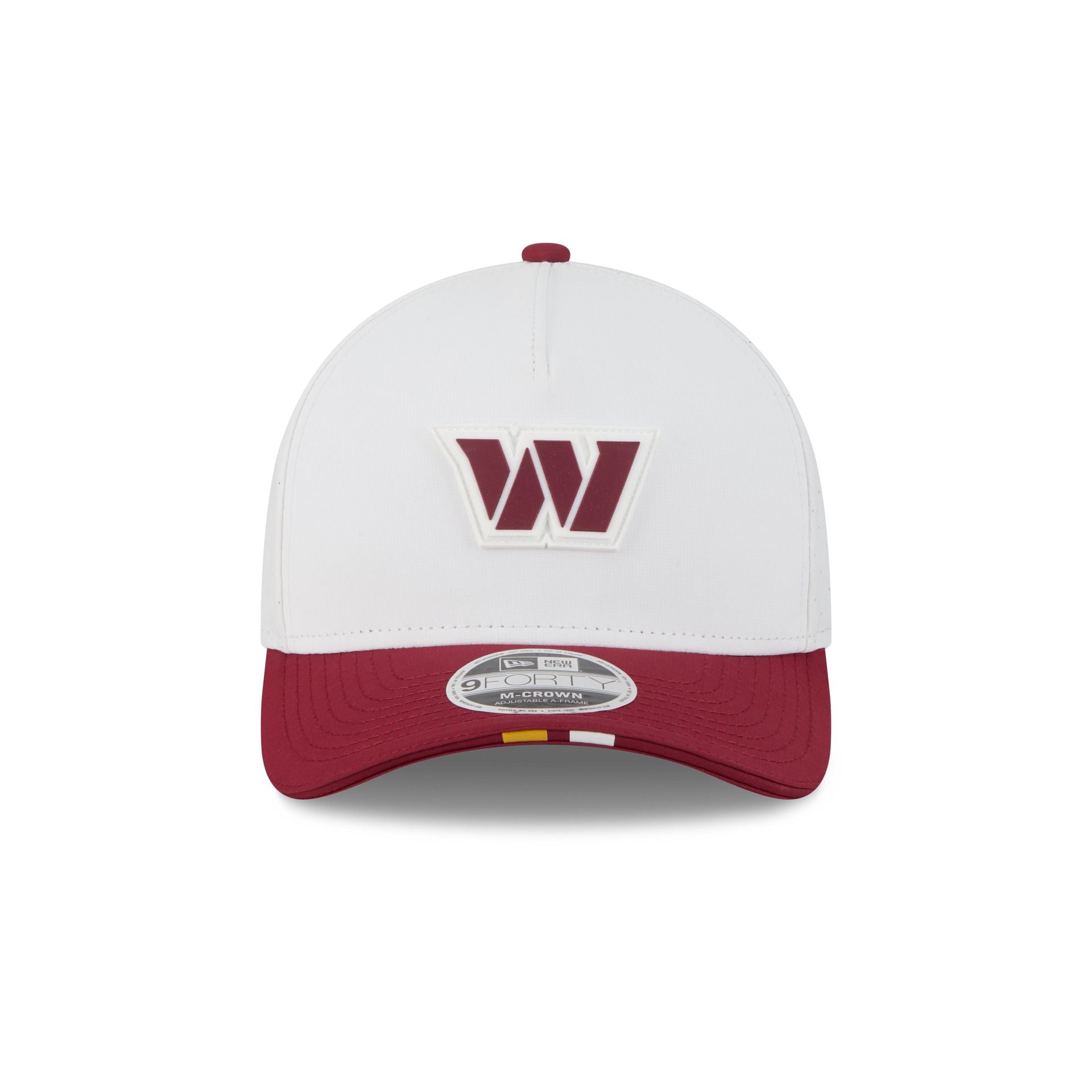 Alternative view of Washington Commanders 2025 Training 9Forty M-Crown A-Frame Snapback Hat