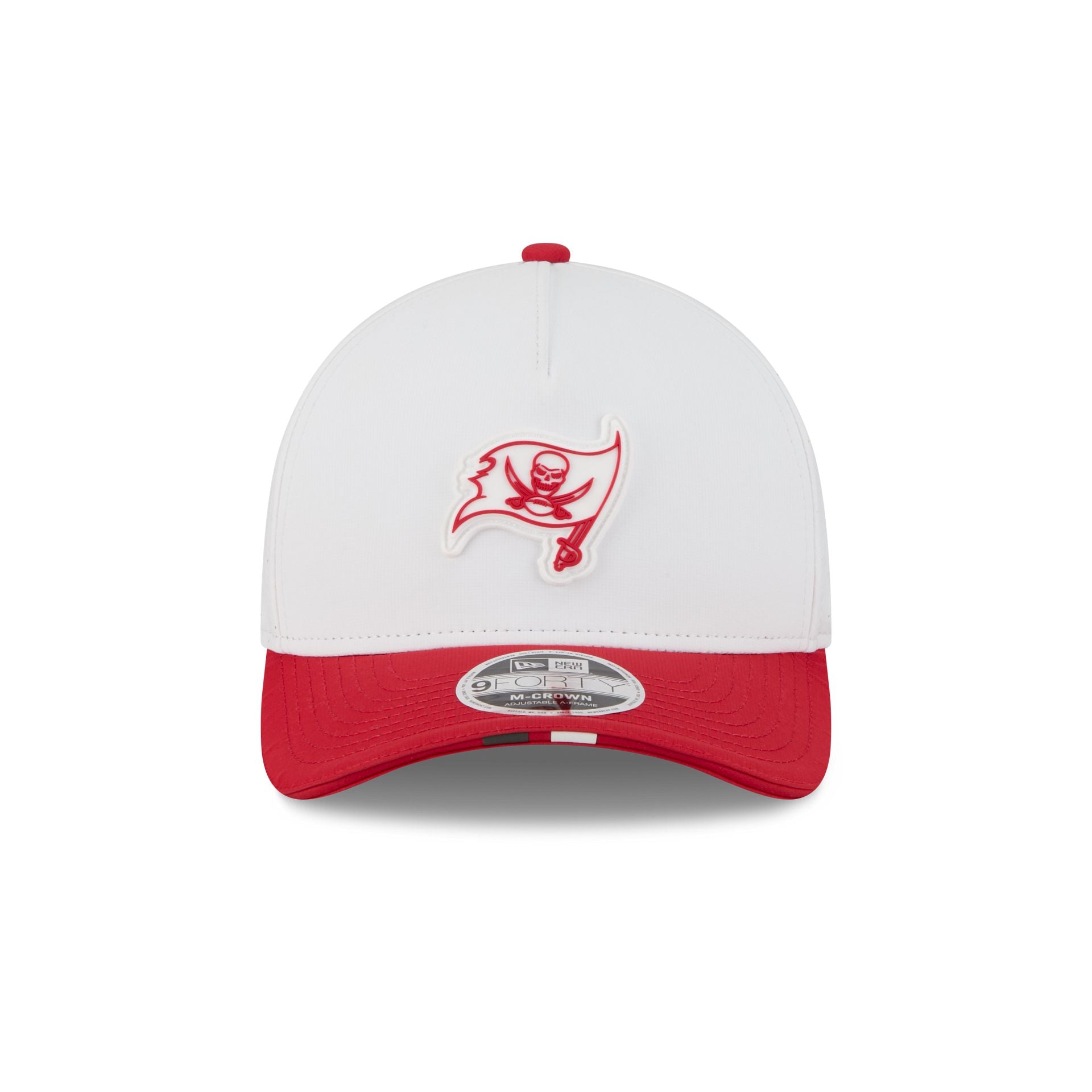 Alternative view of Tampa Bay Buccaneers 2025 Training 9Forty M-Crown A-Frame Snapback Hat