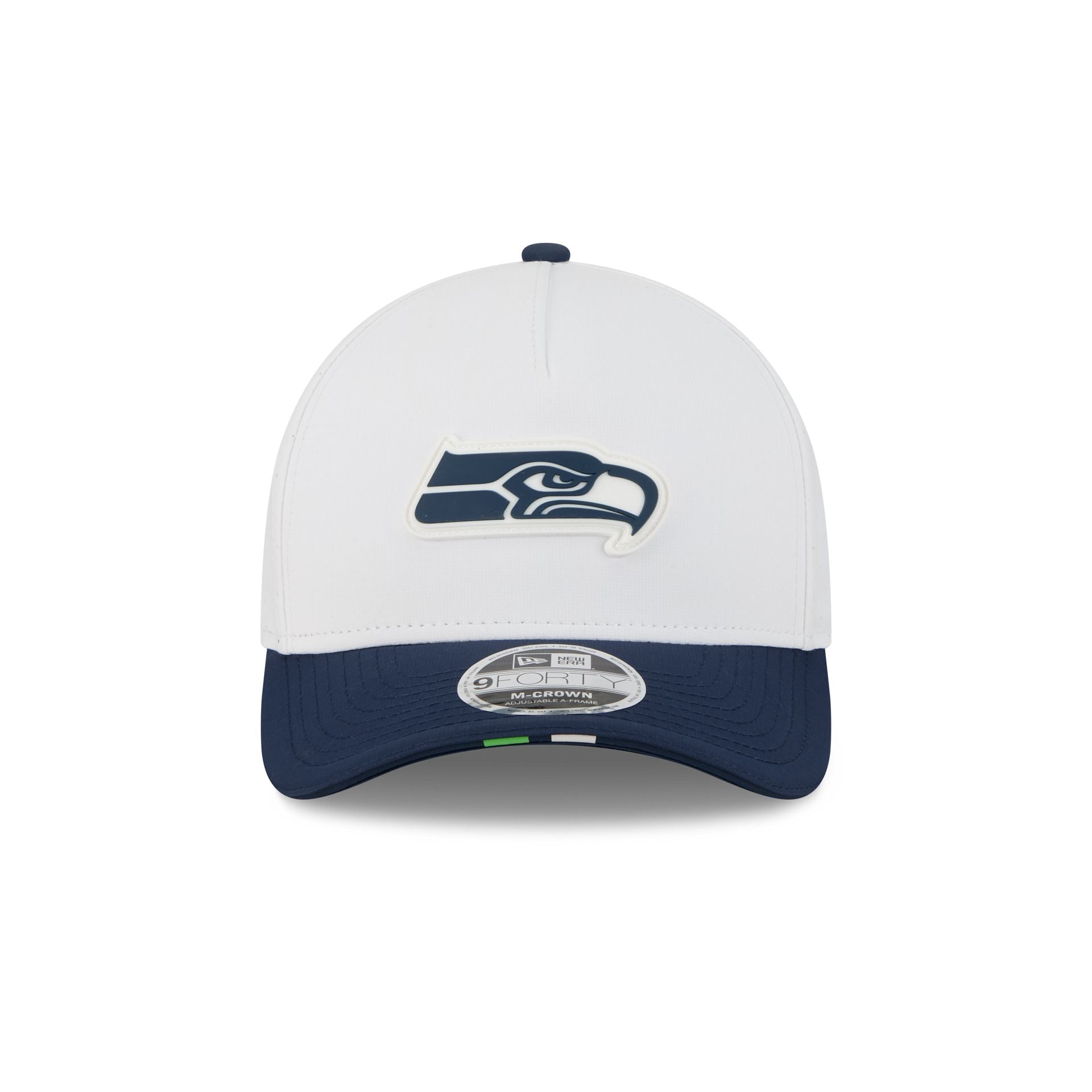 Alternative view of Seattle Seahawks 2025 Training 9Forty M-Crown A-Frame Snapback Hat