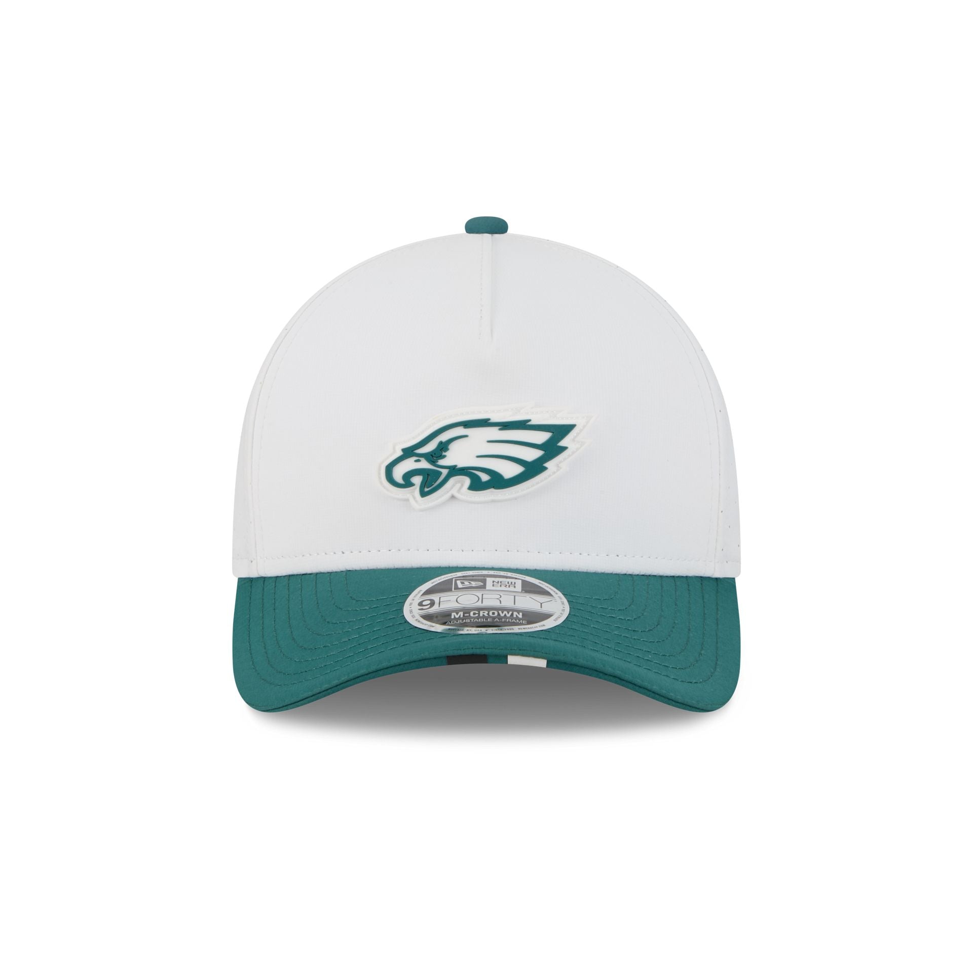Alternative view of Philadelphia Eagles 2025 Training 9Forty M-Crown A-Frame Snapback Hat