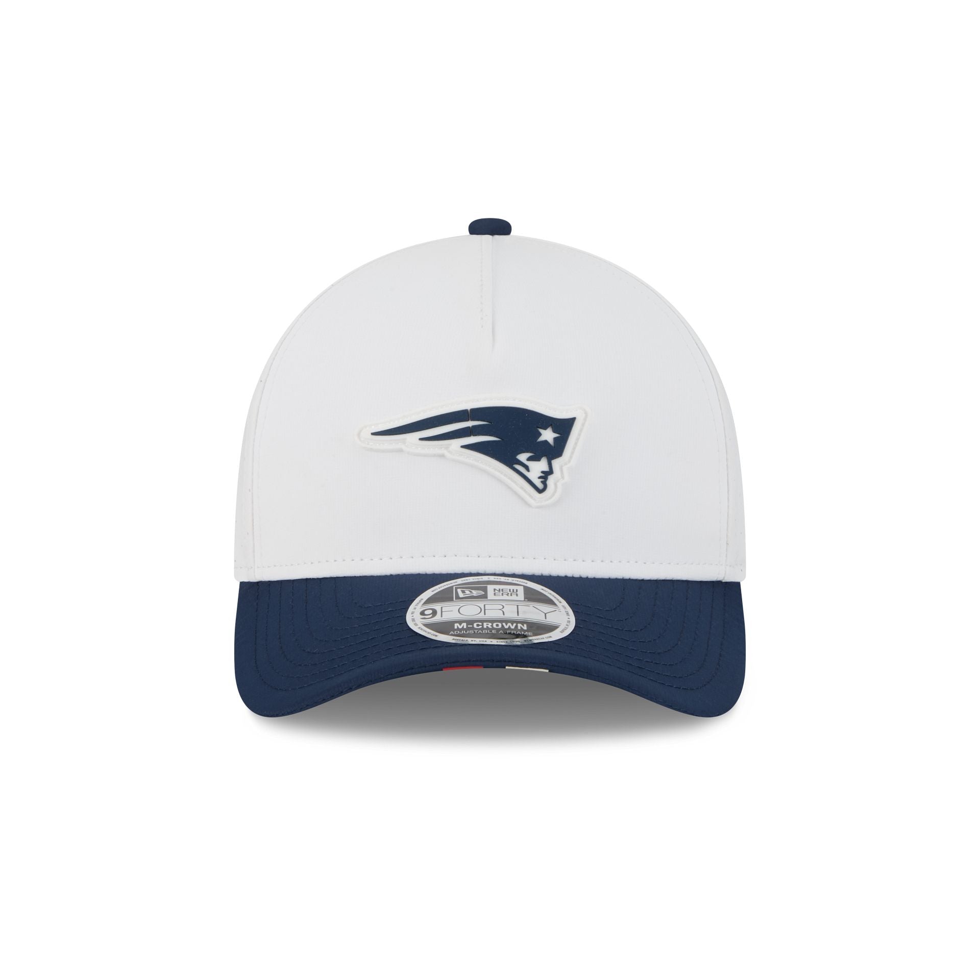Alternative view of New England Patriots 2025 Training 9Forty M-Crown A-Frame Snapback Hat
