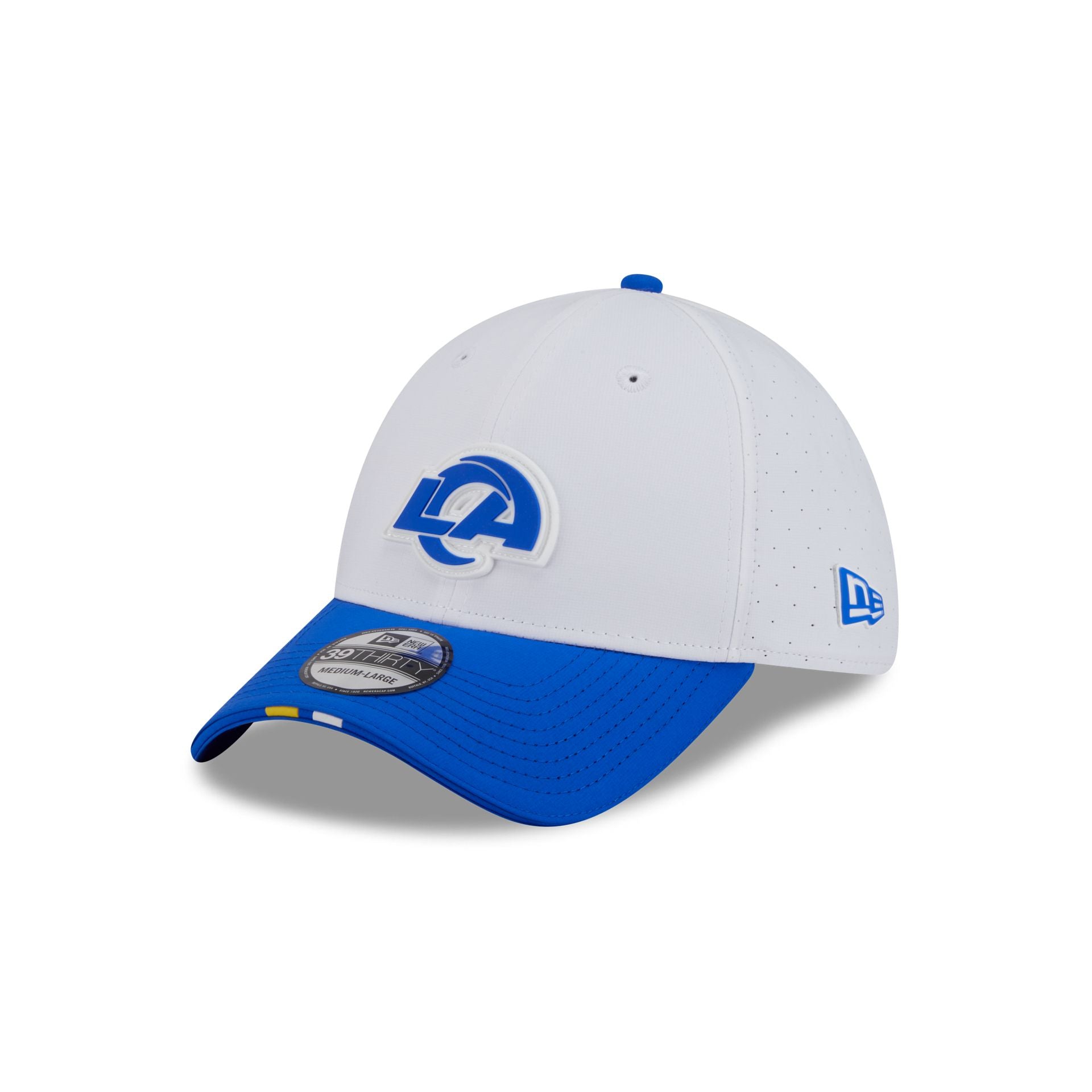 Los Angeles Rams 2025 Training 39Thirty Stretch Fit Hat
