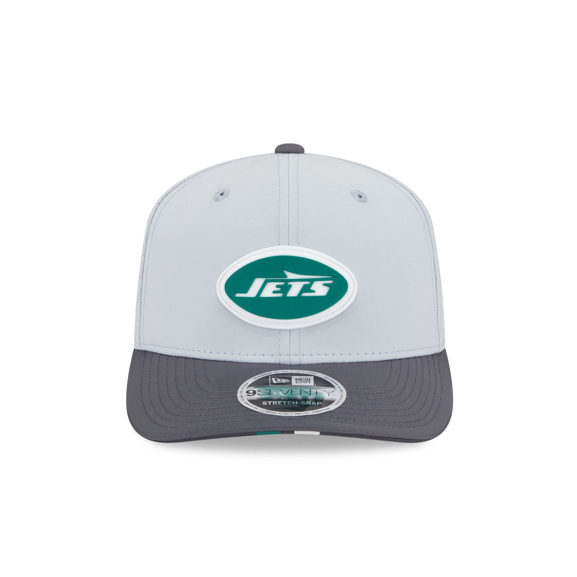 Alternative view of New York Jets 2025 Training 9Seventy Stretch-Snap Hat