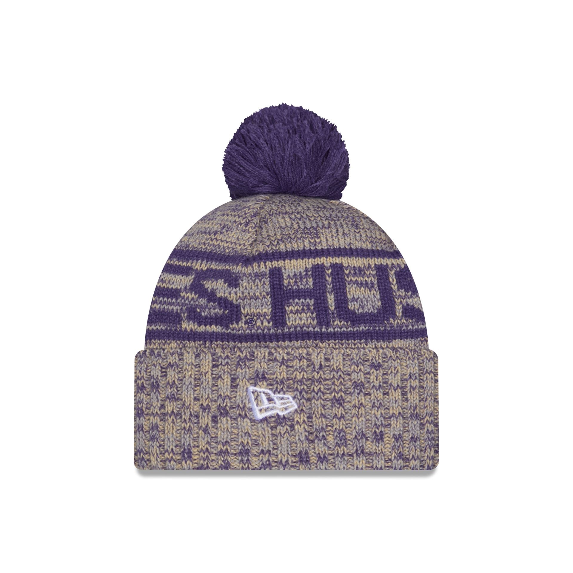 Alternative view of Washington Huskies Cold Weather Pom Knit Hat