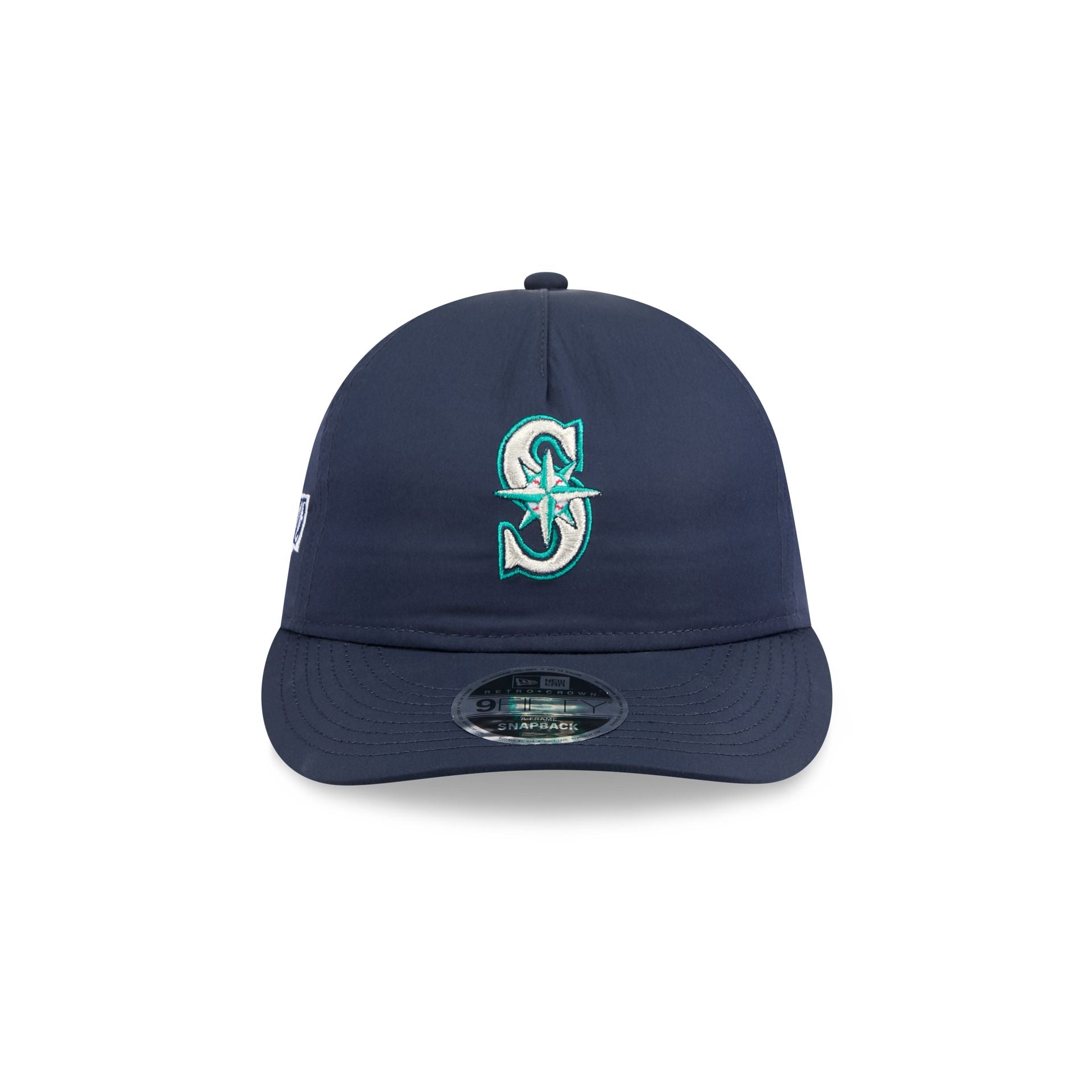 Alternative view of Seattle Mariners Nylon Retro Crown 9Fifty A-Frame Snapback Hat
