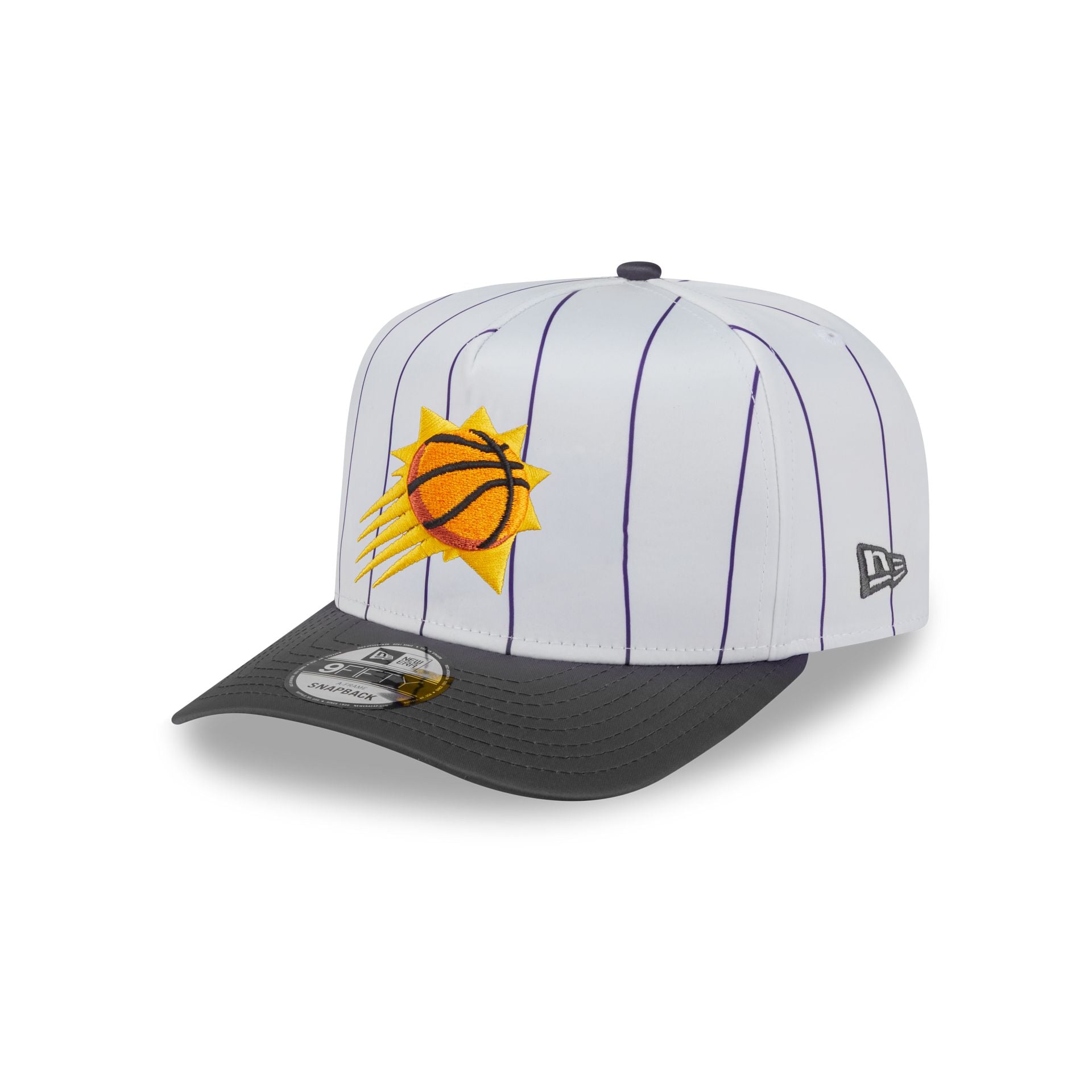 Phoenix Suns Satin Pinstripe 9Fifty A-Frame Snapback Hat