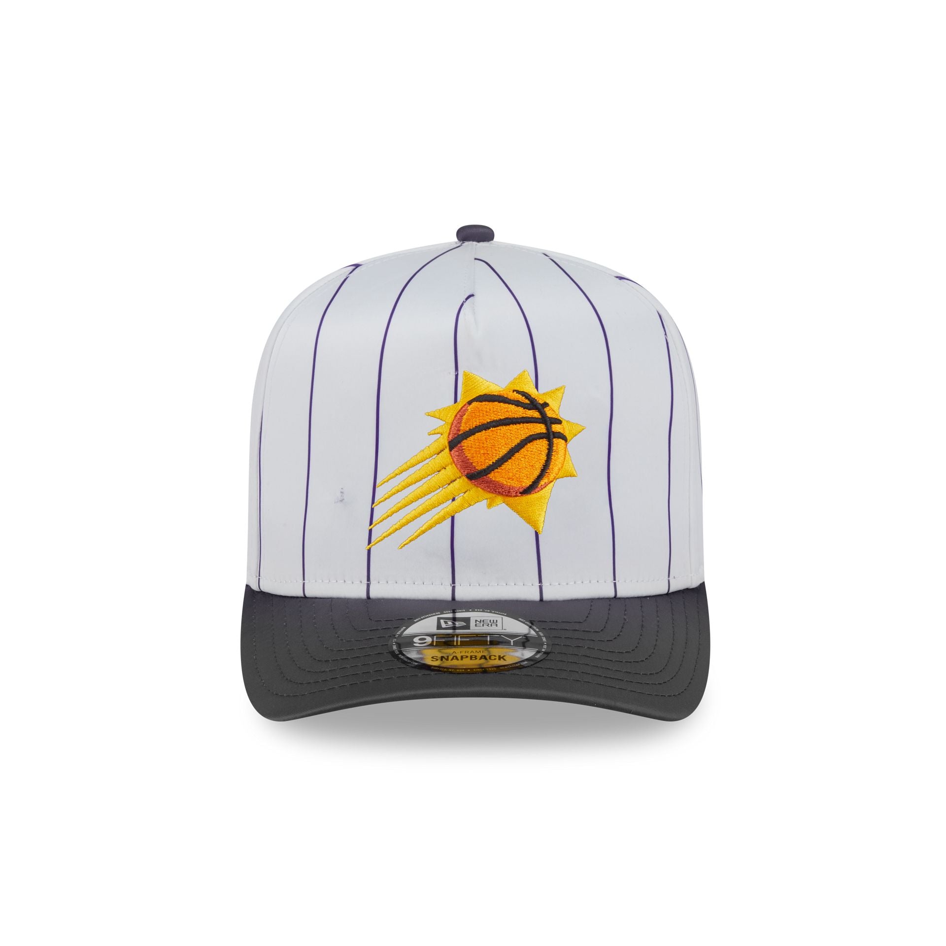 Alternative view of Phoenix Suns Satin Pinstripe 9Fifty A-Frame Snapback Hat