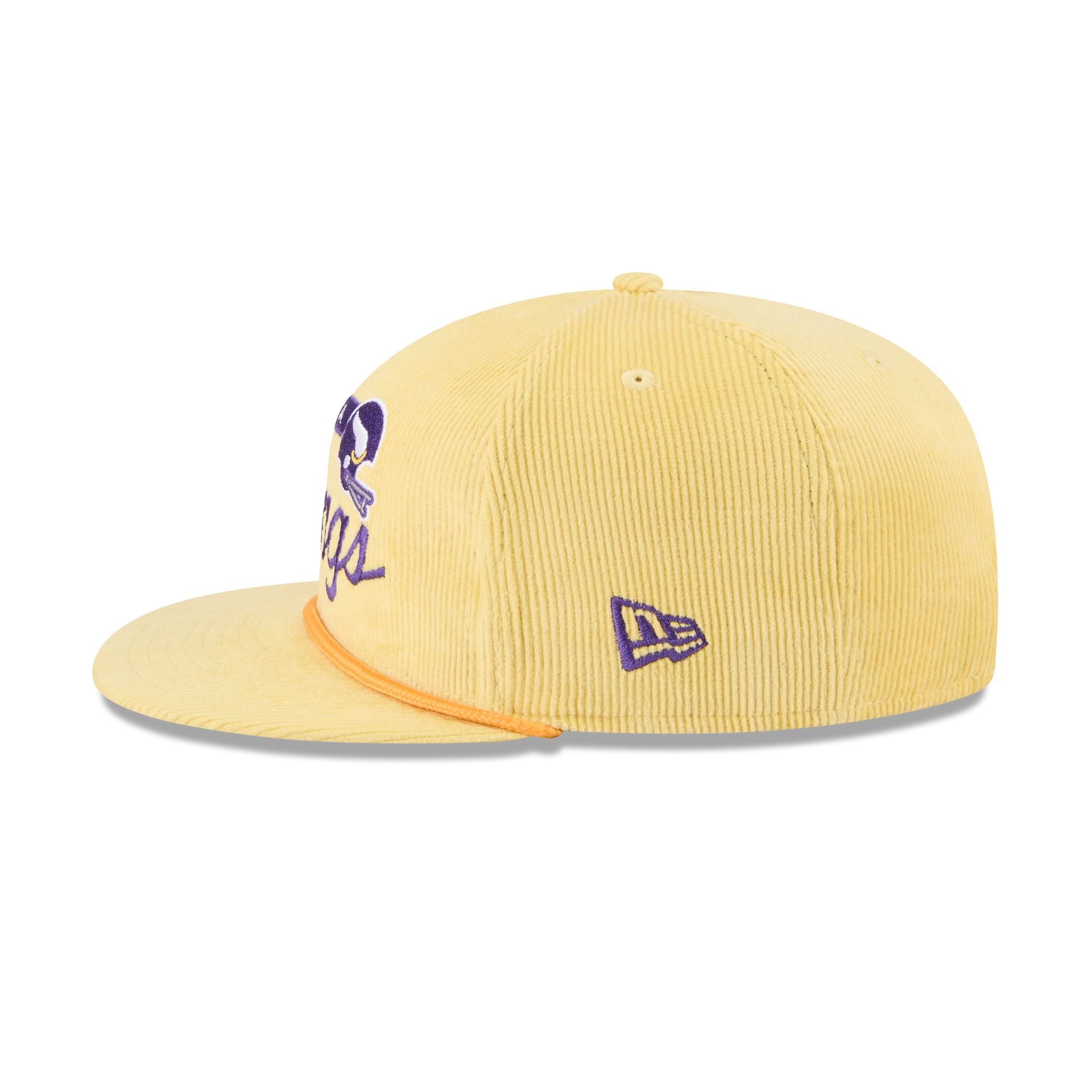 Minnesota Vikings Corduroy Rope 9Fifty Snapback Hat - Image 4