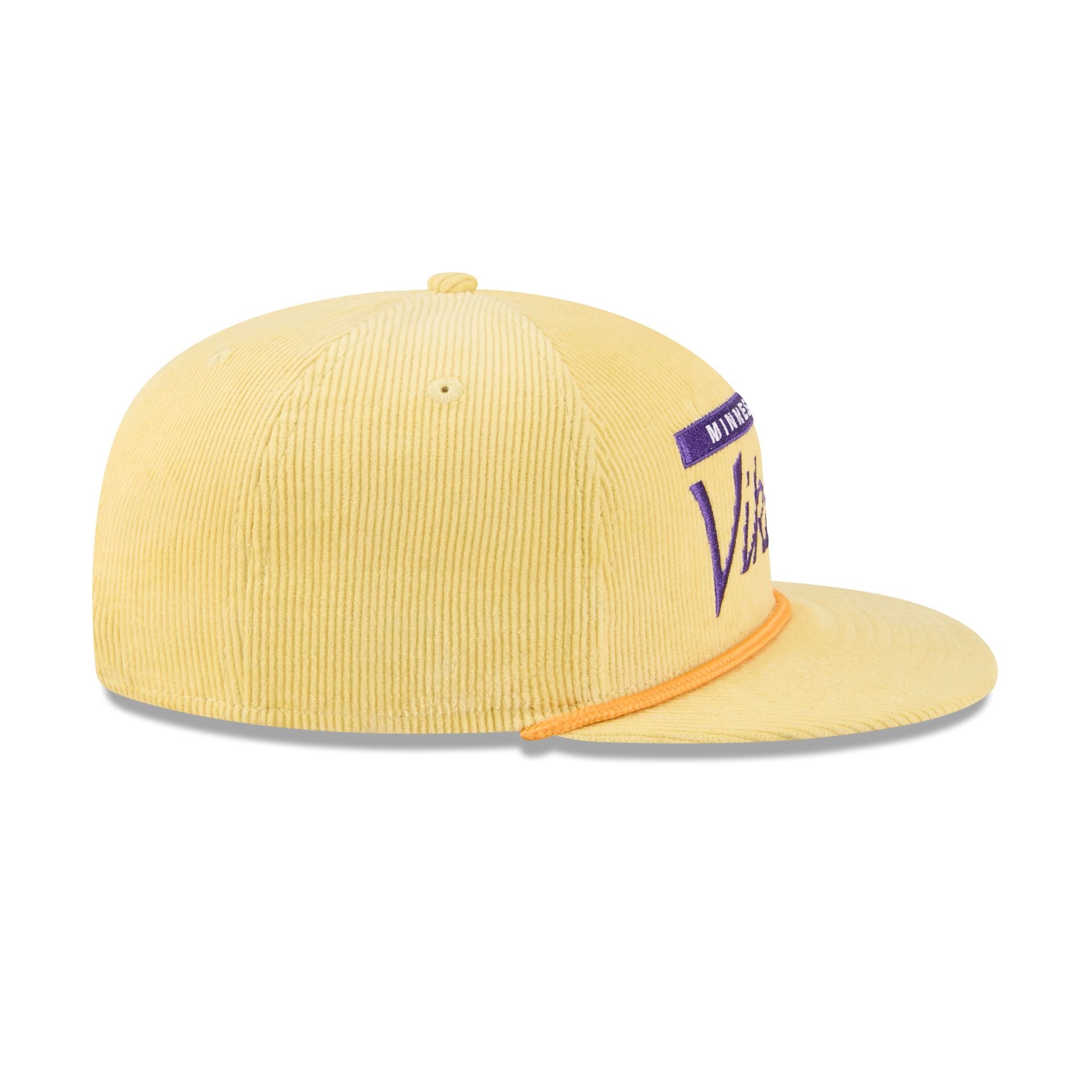 Minnesota Vikings Corduroy Rope 9Fifty Snapback Hat - Image 5