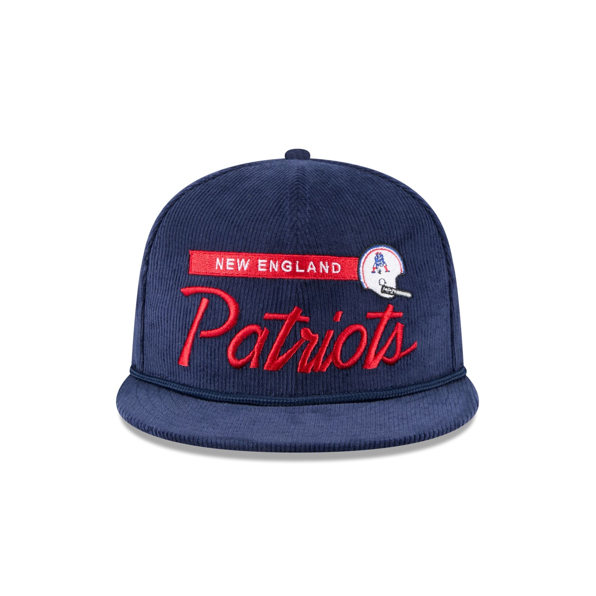 Alternative view of New England Patriots Corduroy Rope 9Fifty Snapback Hat