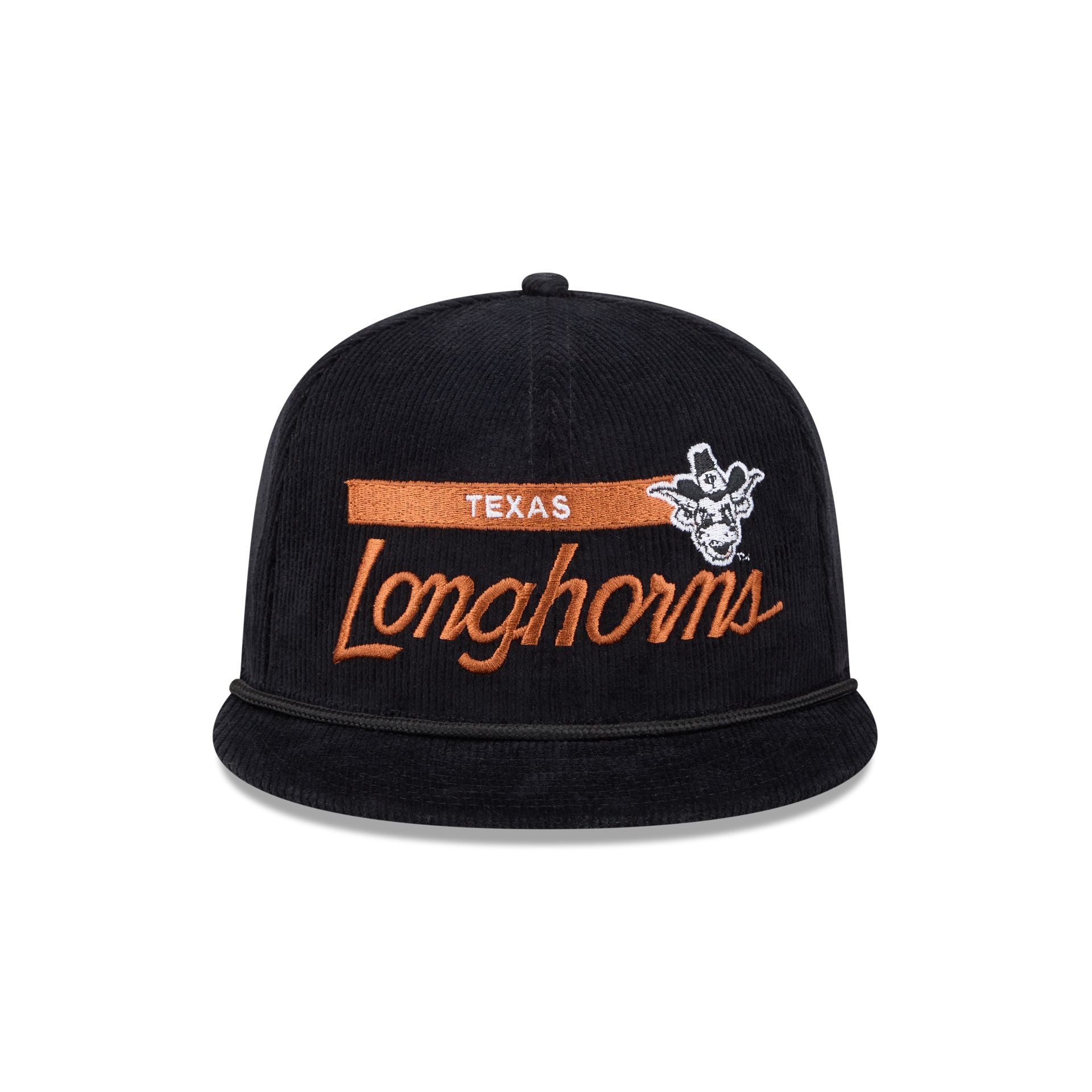 Alternative view of Texas Longhorns College Vault Corduroy Rope 9Fifty Snapback Hat