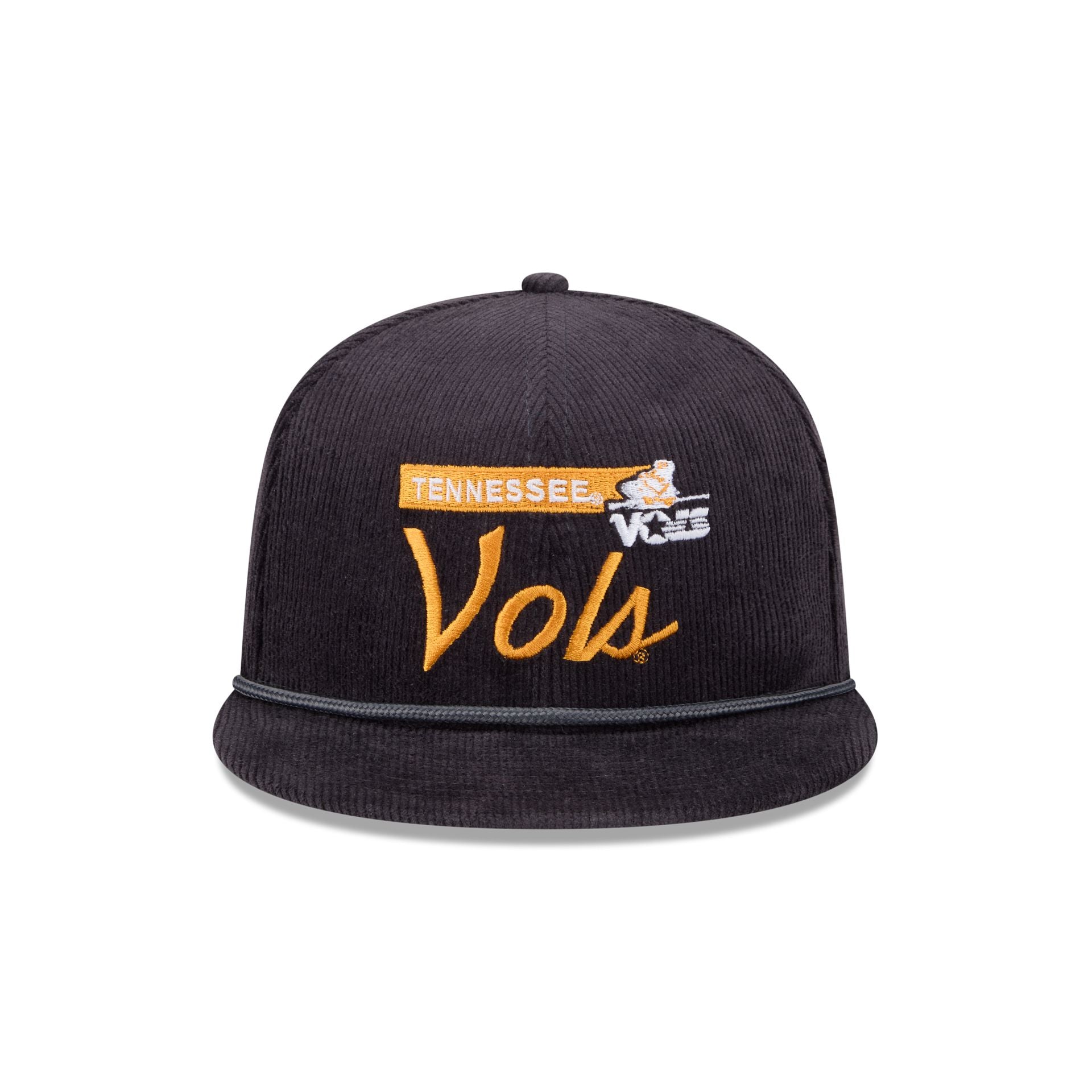 Alternative view of Tennessee Volunteers College Vault Corduroy Rope 9Fifty Snapback Hat