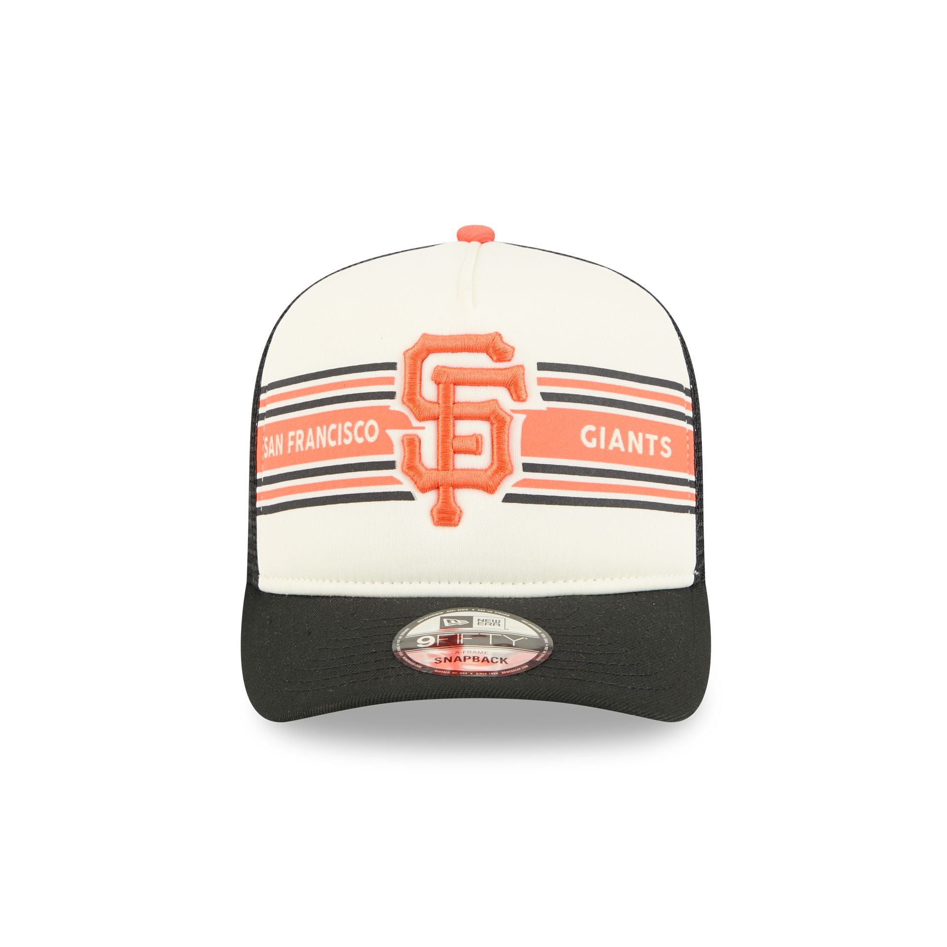 Alternative view of San Francisco Giants Banner 9Fifty A-Frame Trucker Hat
