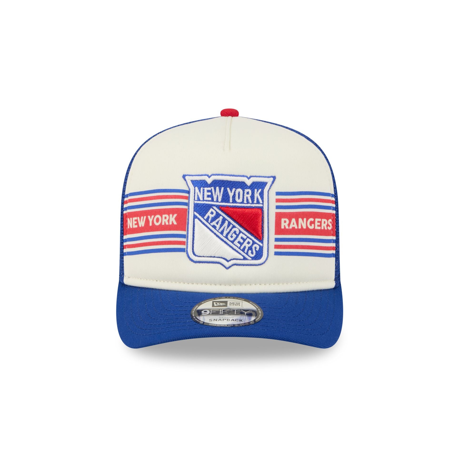 Alternative view of New York Rangers Banner 9Fifty A-Frame Trucker Hat