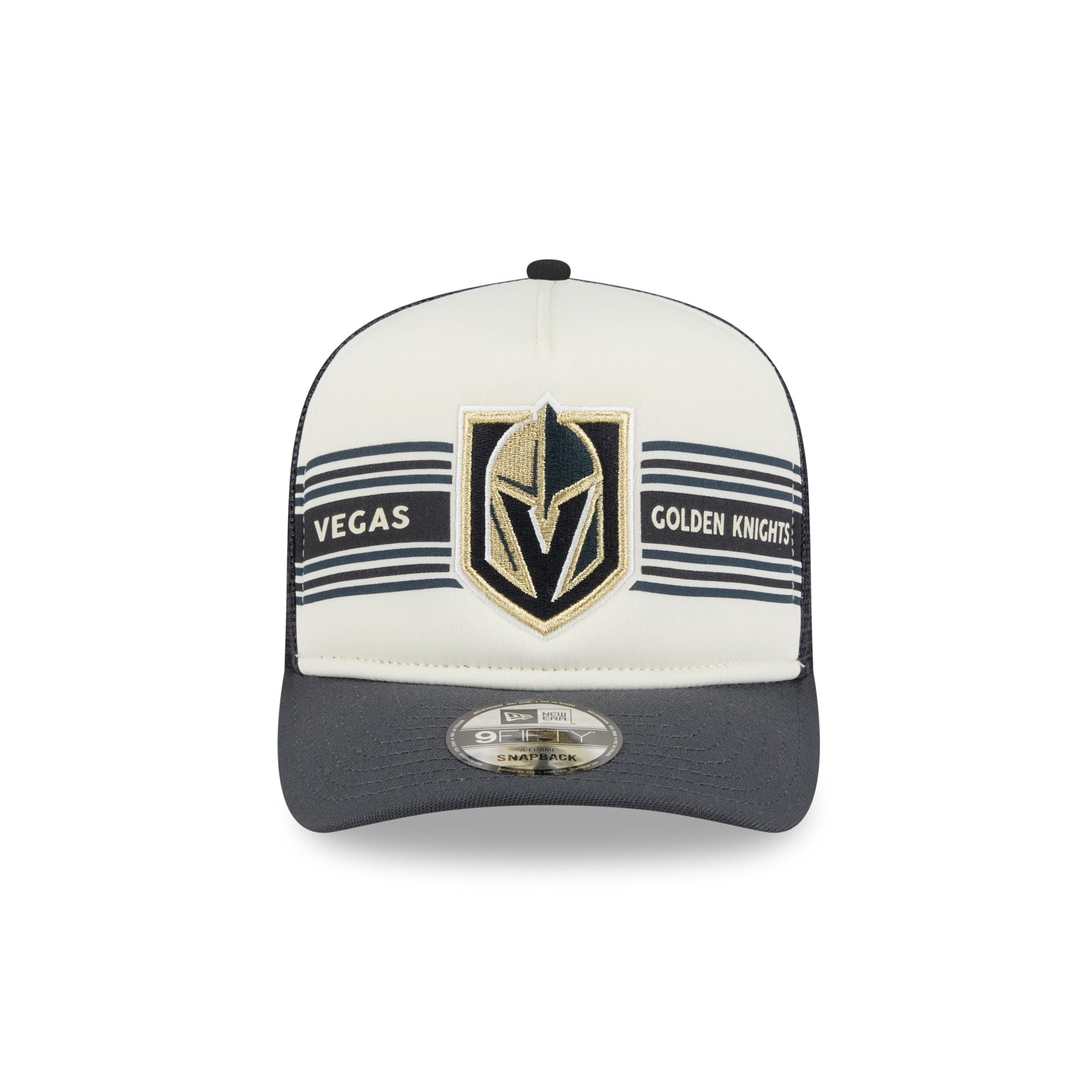 Alternative view of Vegas Golden Knights Banner 9Fifty A-Frame Trucker Hat