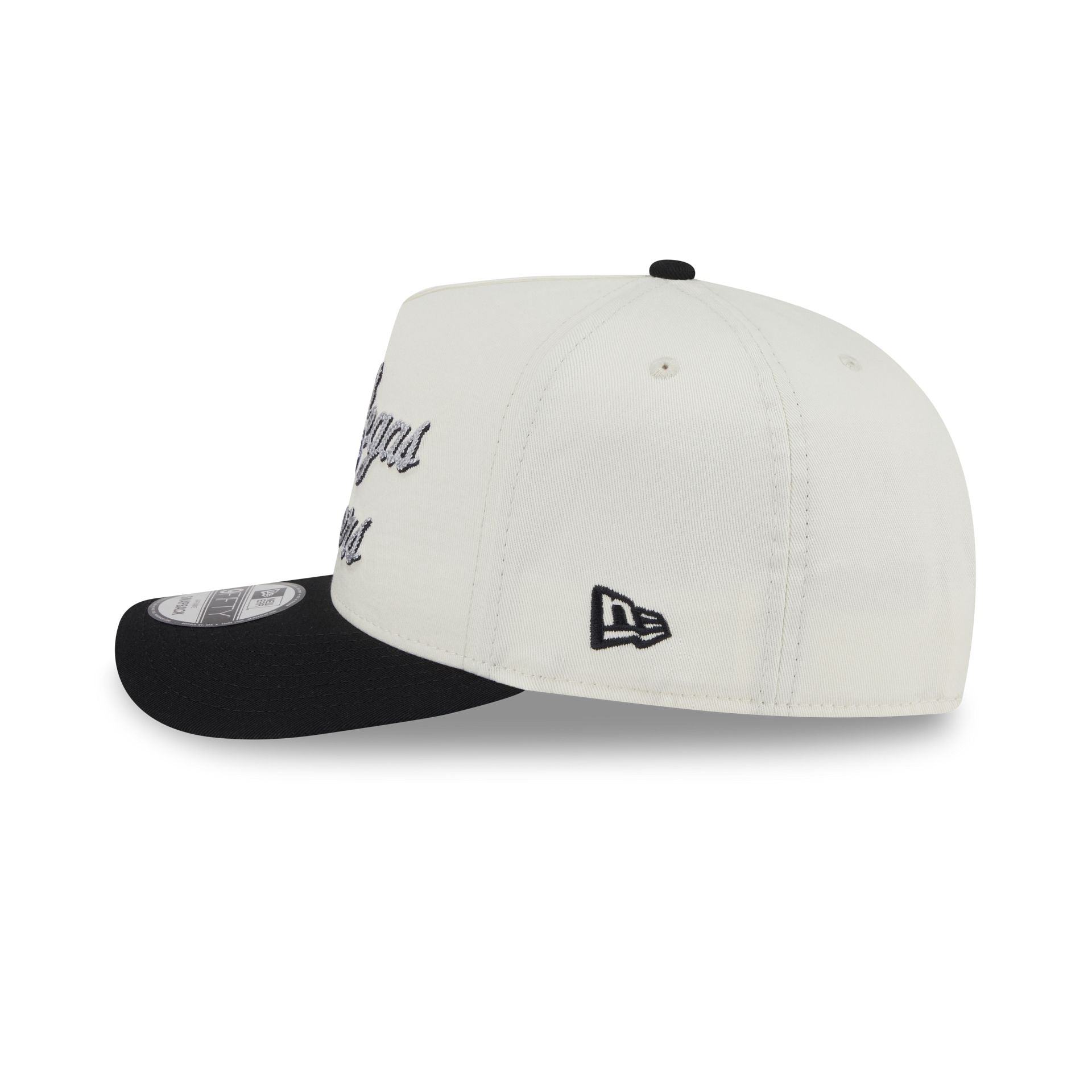 Las Vegas Raiders Chainstitch 9Fifty A-Frame Snapback Hat - Image 4