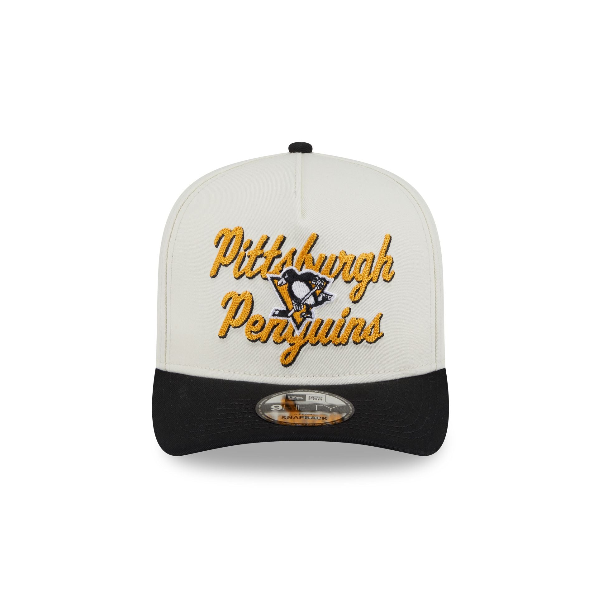 Alternative view of Pittsburgh Penguins Chainstitch 9Fifty A-Frame Snapback Hat