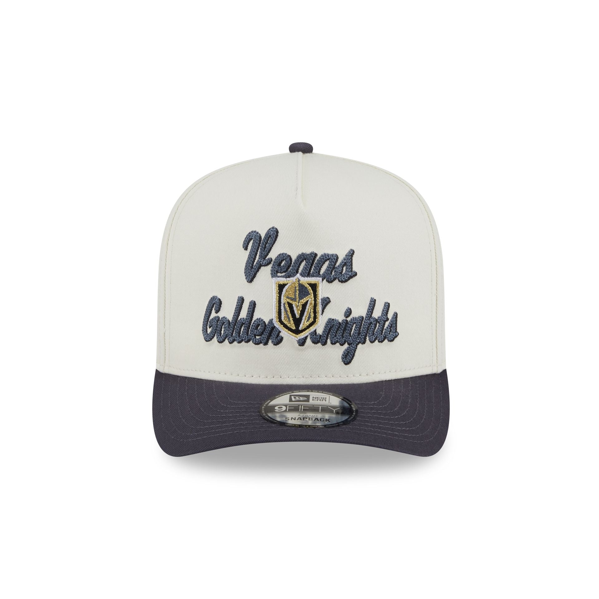Alternative view of Vegas Golden Knights Chainstitch 9Fifty A-Frame Snapback Hat