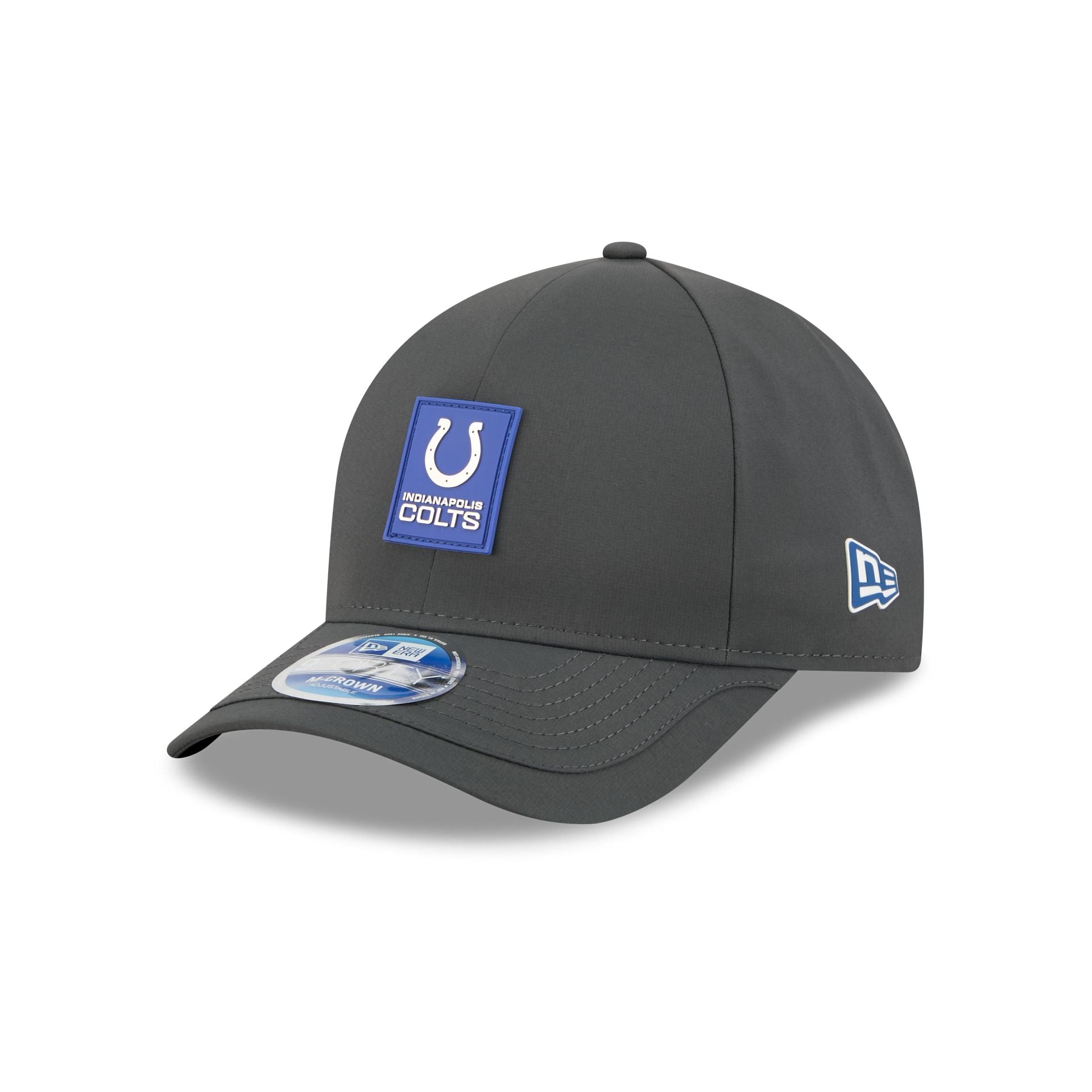 Indianapolis Colts 2025 Sideline Cold Weather Steel Clouds 9Forty M-Crown Snapback Hat