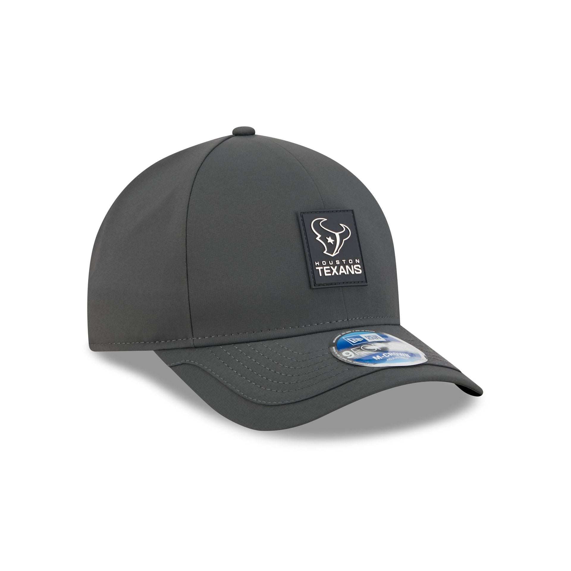 Houston Texans 2025 Sideline Cold Weather Steel Clouds 9Forty M-Crown Snapback Hat - Image 3