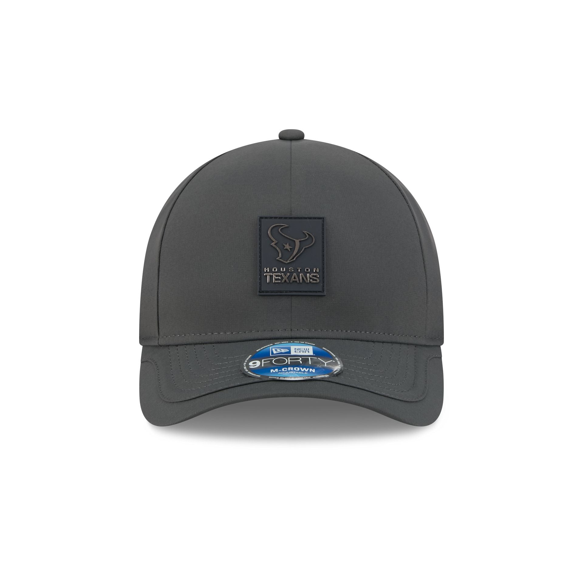 Alternative view of Houston Texans 2025 Sideline Cold Weather Steel Clouds 9Forty M-Crown Snapback Hat