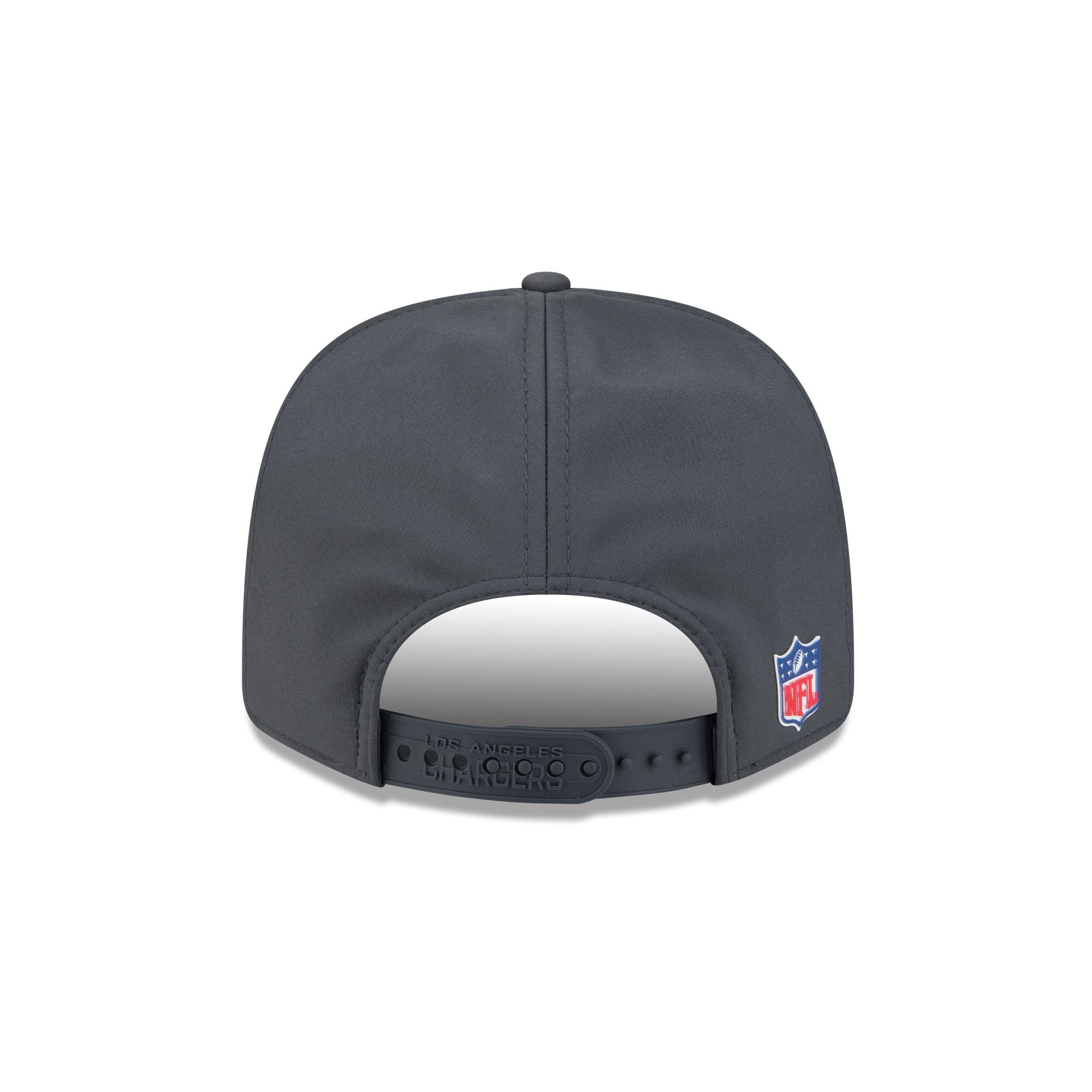 Los Angeles Chargers 2025 Sideline Cold Weather Steel Clouds 9Seventy Stretch-Snap Hat - Image 6