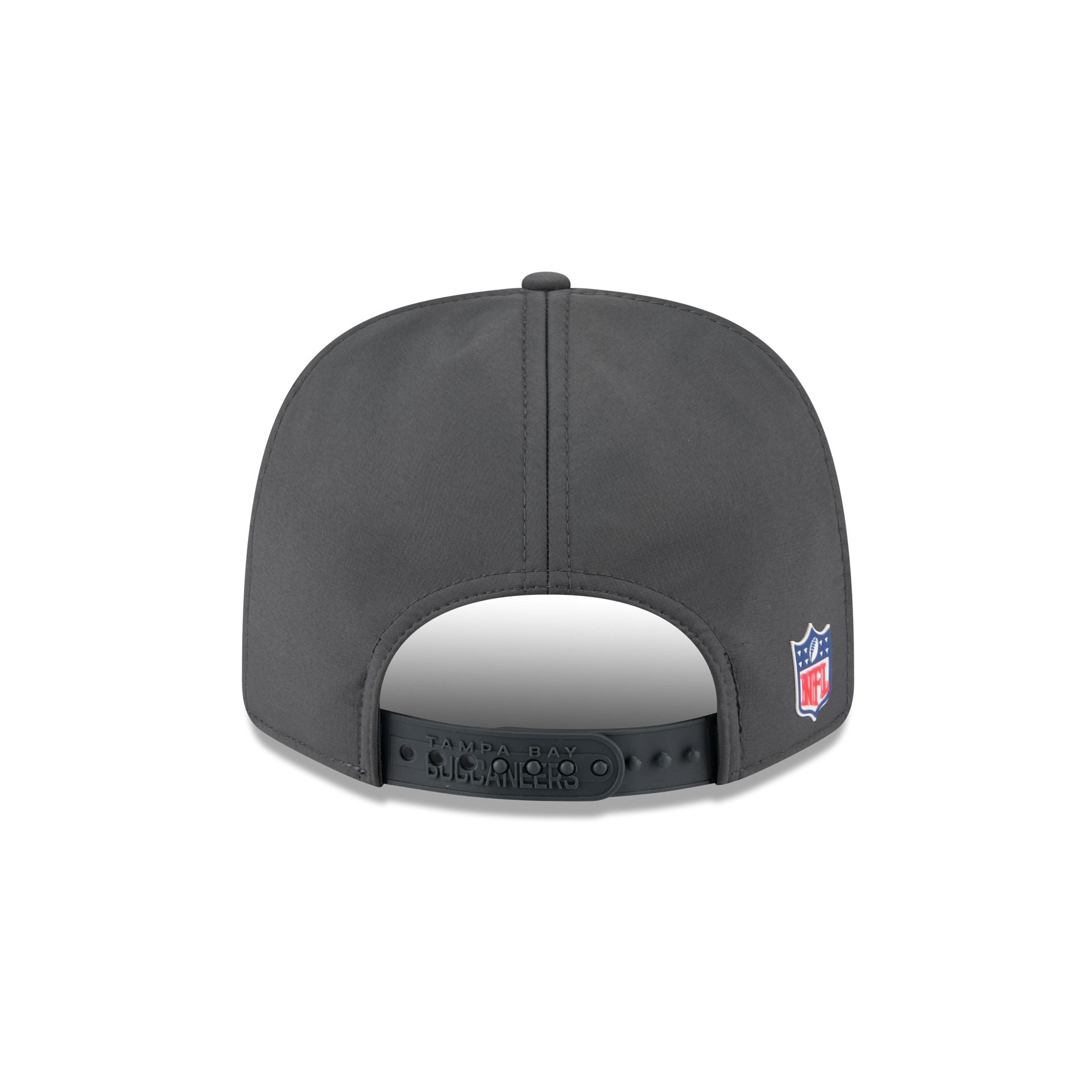 Tampa Bay Buccaneers 2025 Sideline Cold Weather Steel Clouds 9Seventy Stretch-Snap Hat - Image 6