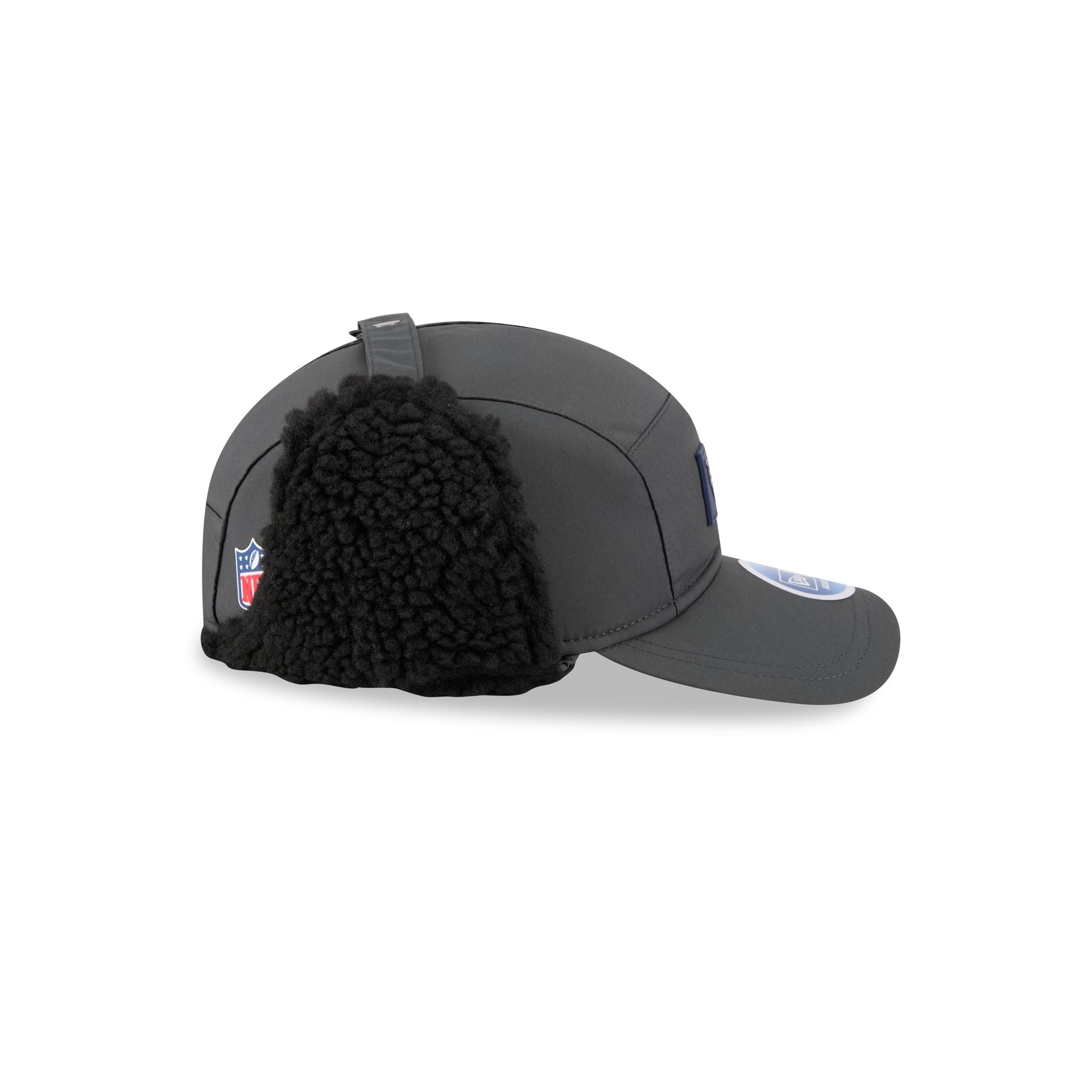 Tennessee Titans 2025 Sideline Cold Weather Steel Clouds Runner Dogear Adjustable Hat - Image 5