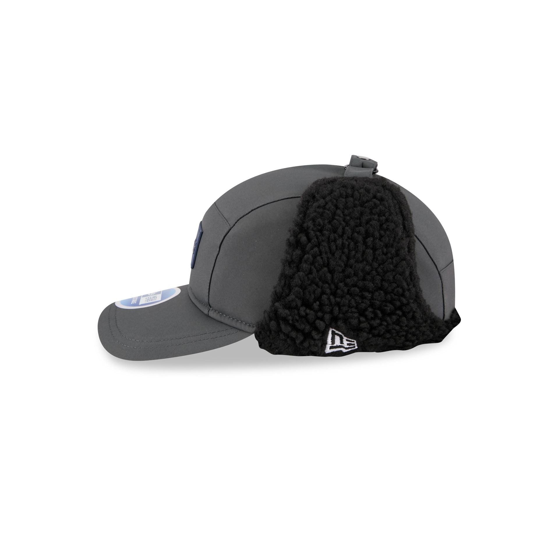 Seattle Seahawks 2025 Sideline Cold Weather Steel Clouds Runner Dogear Adjustable Hat - Image 4