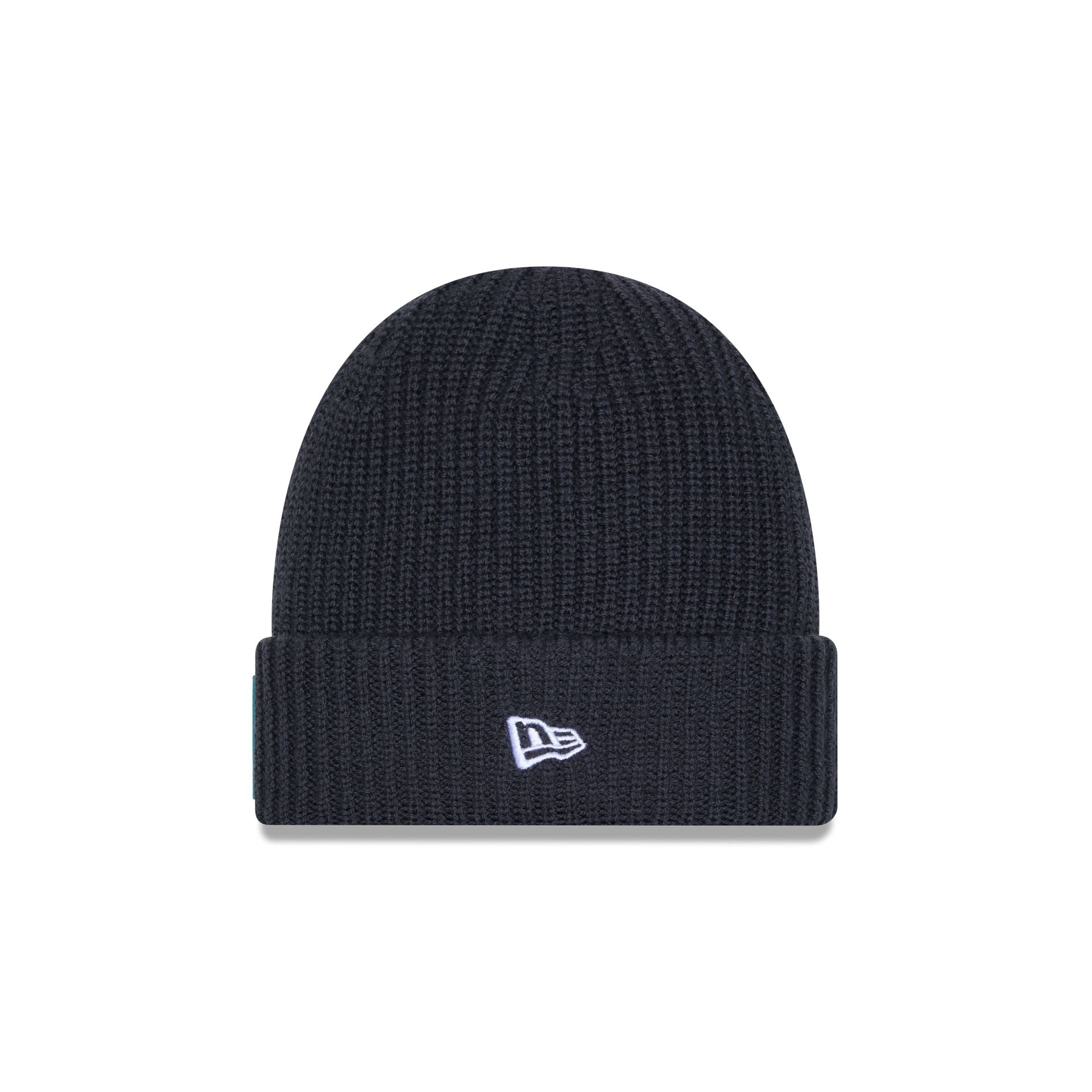 Alternative view of Miami Dolphins 2025 Sideline Cold Weather Steel Clouds Cuff Knit Beanie