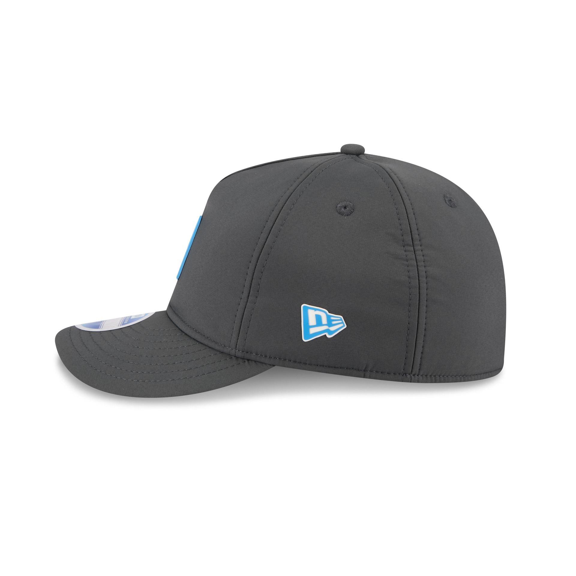 Las Vegas Raiders 2025 Sideline Cold Weather Steel Clouds Retro Crown 59Fifty A-Frame Fitted Hat - Image 4