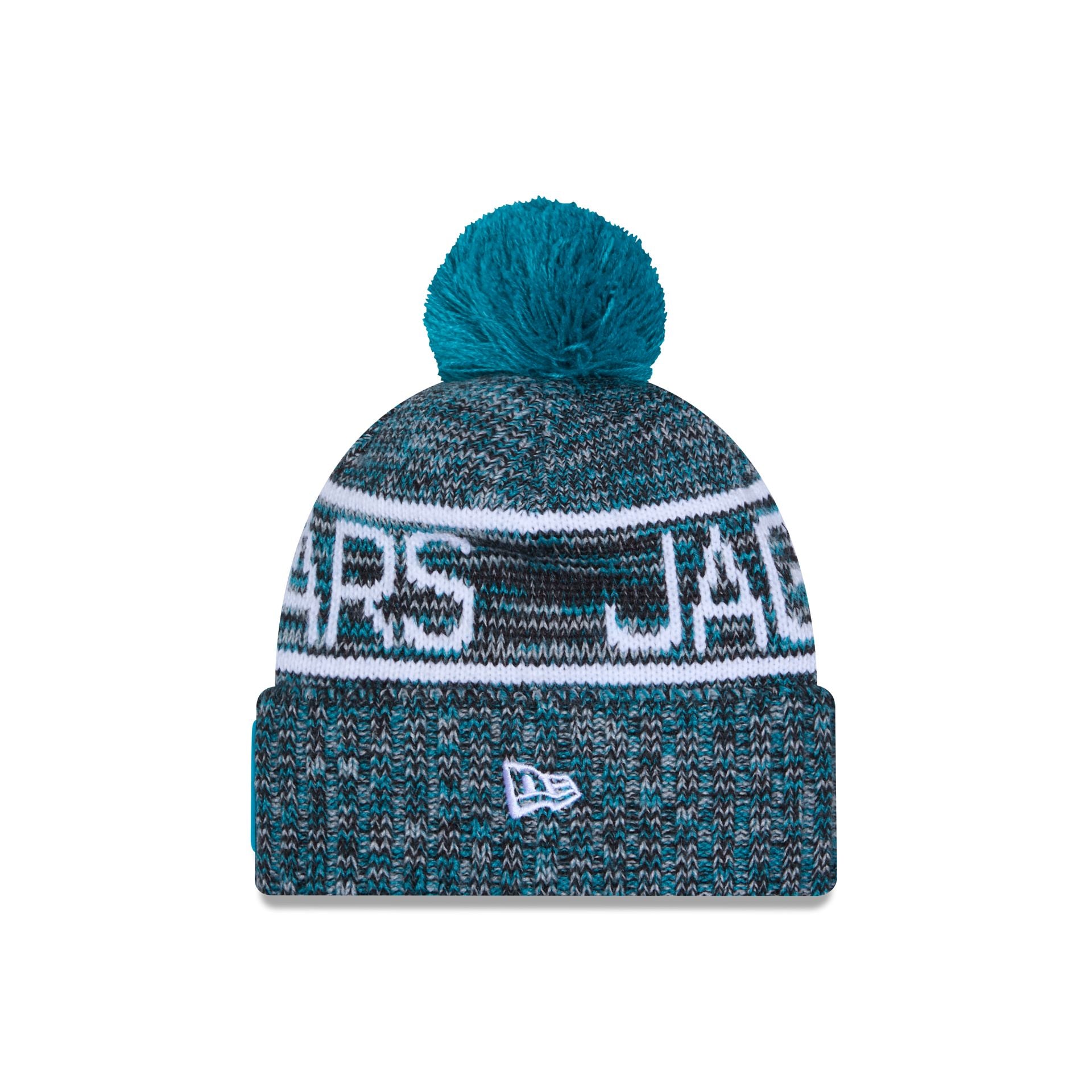 Alternative view of Jacksonville Jaguars 2025 Sideline Cold Weather Pom Knit Hat